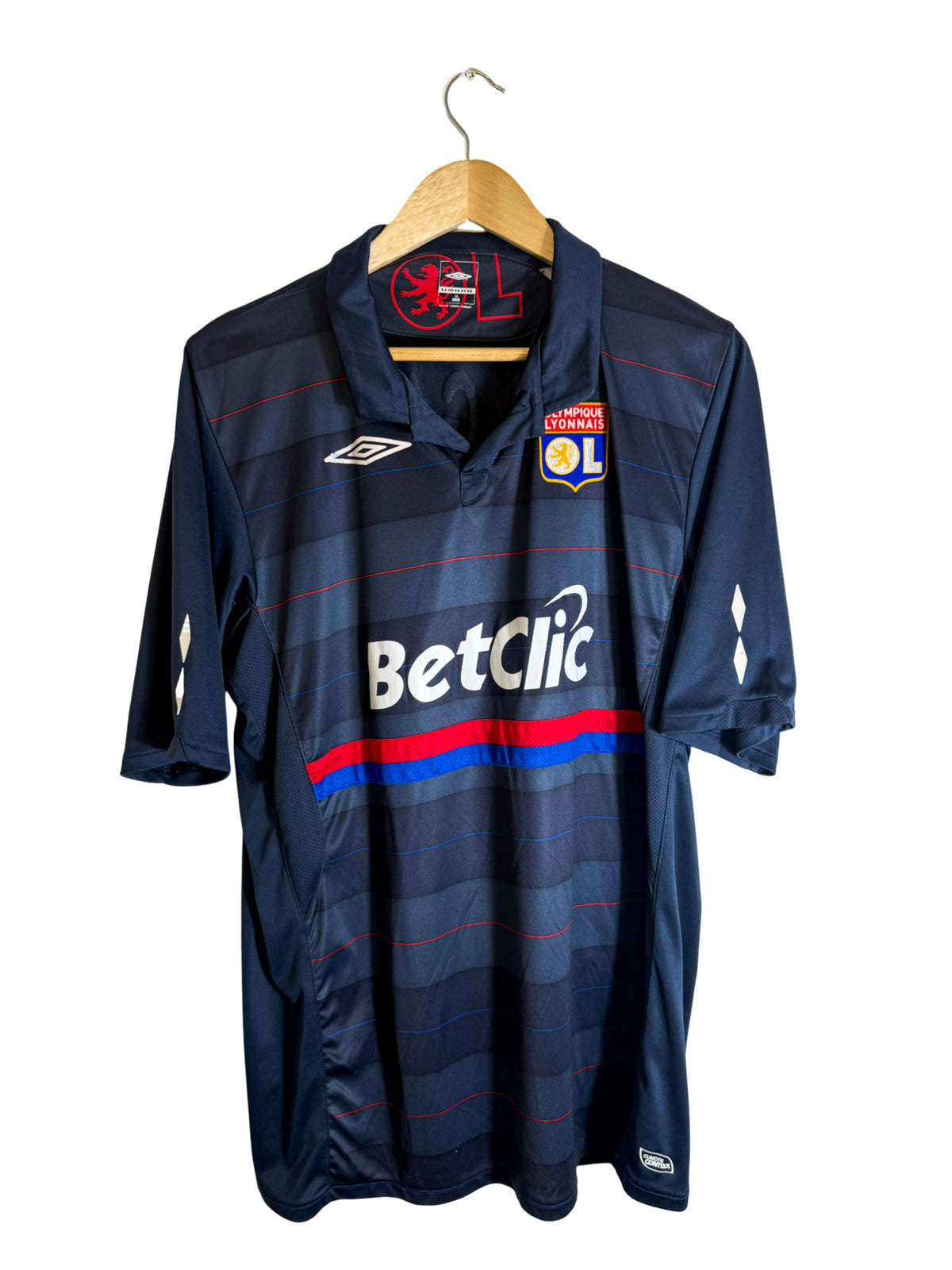 2009/2010 – Maillot Olympique Lyonnais extérieur [#19 DELGADO] – XL