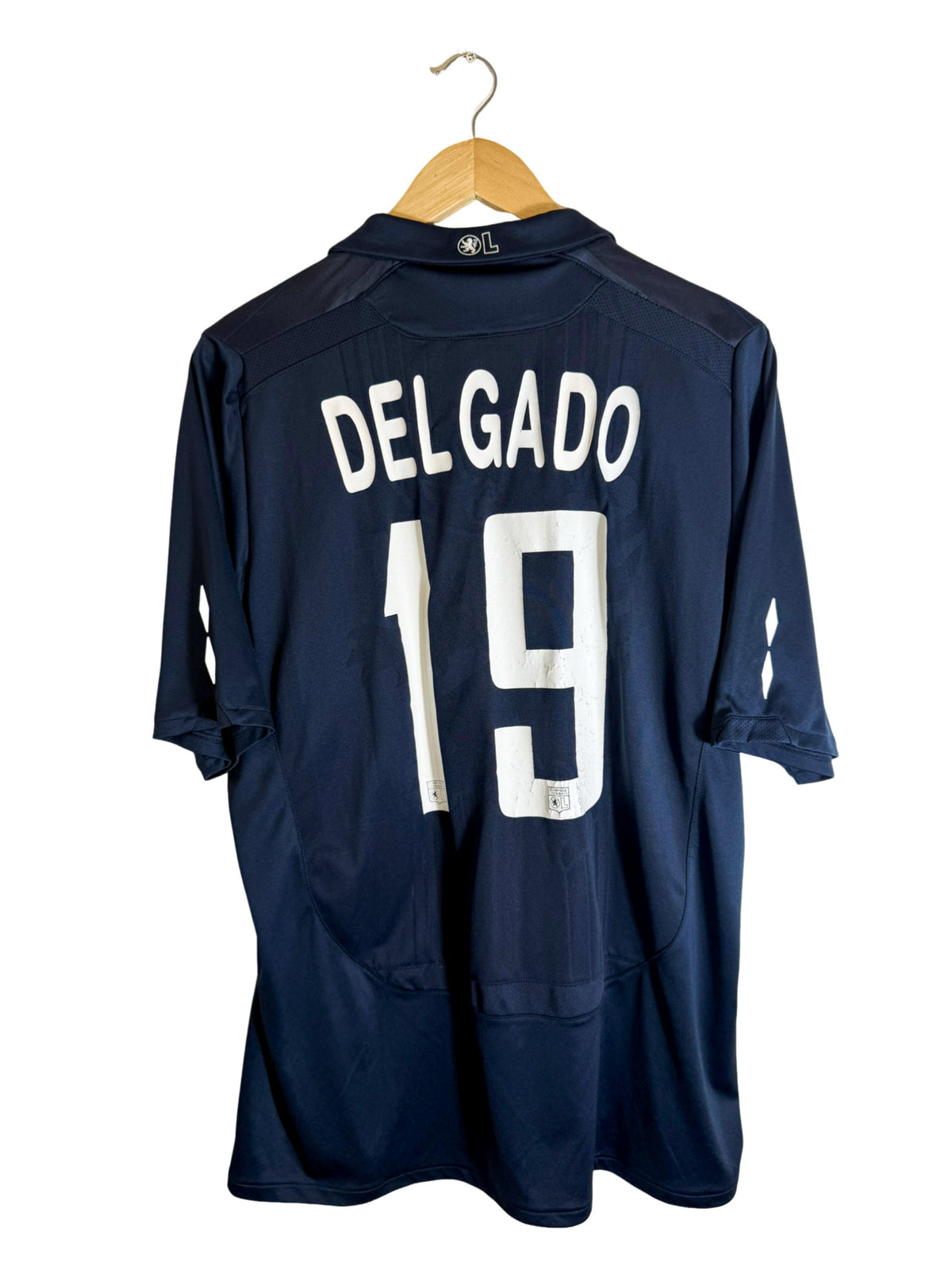 2009/2010 – Maillot Olympique Lyonnais extérieur [#19 DELGADO] – XL