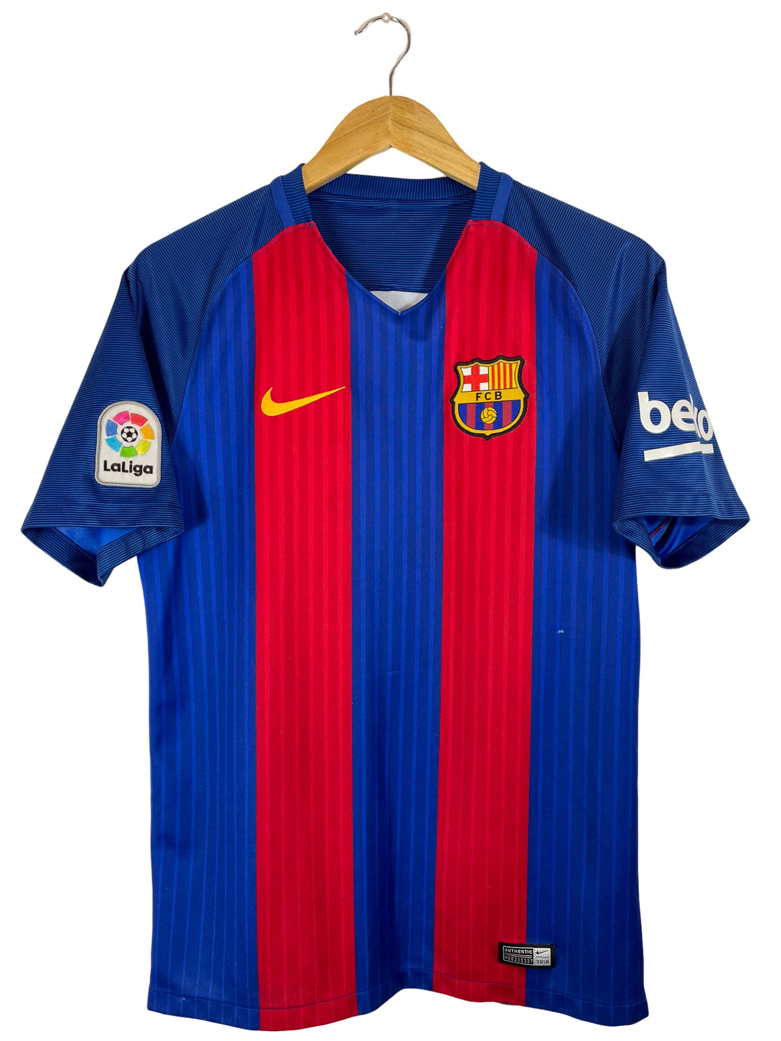 2016/2017 – Maillot FC Barcelone domicile [#10 Messi] Nike - Taille M  as