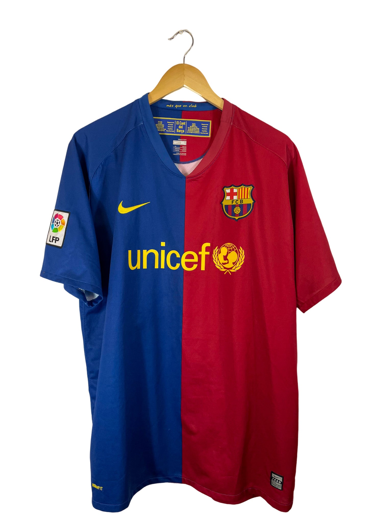 2009/2010 – Maillot FC Barcelone domicile [#10 Messi] Nike - XL