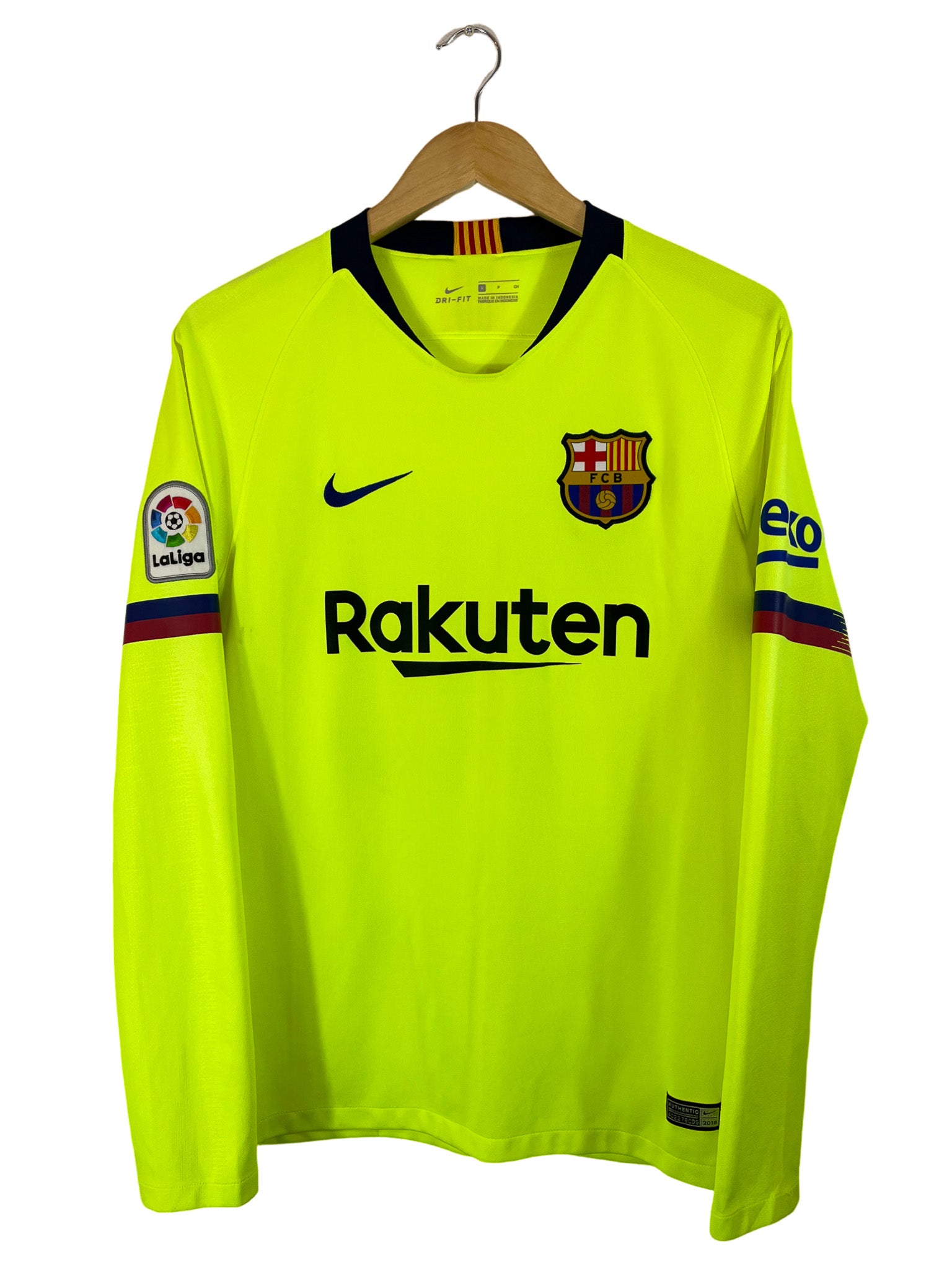2018/2019 – Maillot FC Barcelone third [#10 Messi] Nike *Manches Longues* – M