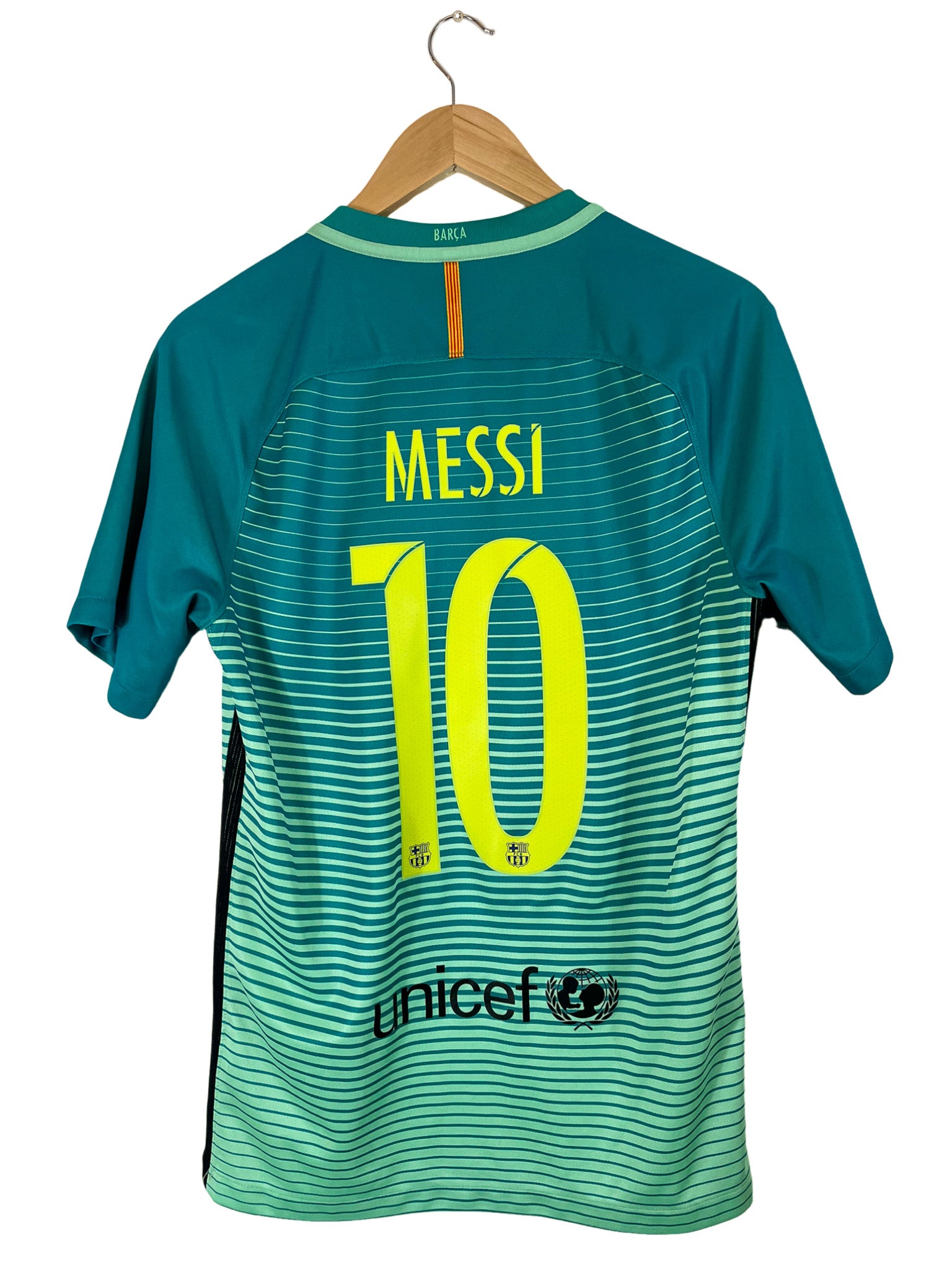 2016/2017 – Maillot FC Barcelone third [#10 Messi] - S