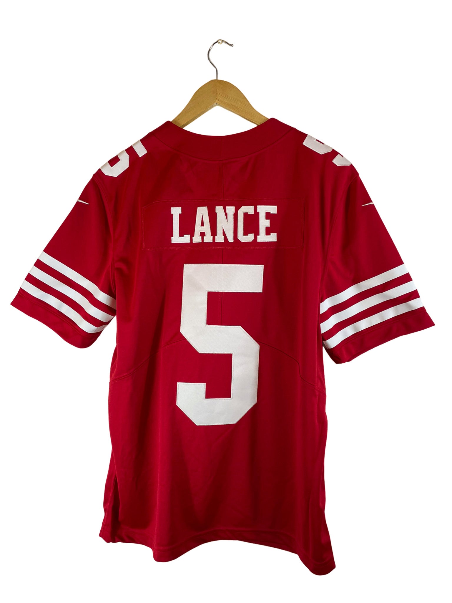 2021/2023 – Maillot San Francisco 49ers domicile [#5 Lance] Nike – L