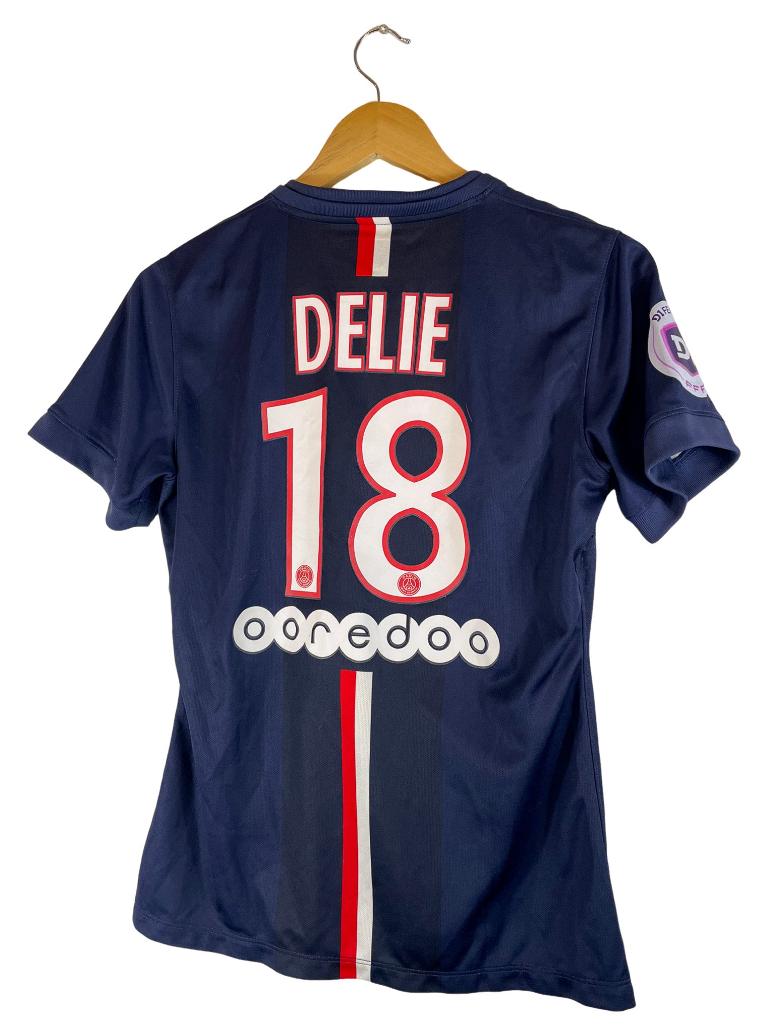 2014/2015 – Maillot Paris Saint-Germain Féminines [#18 Delie] Nike *Match issue* – M