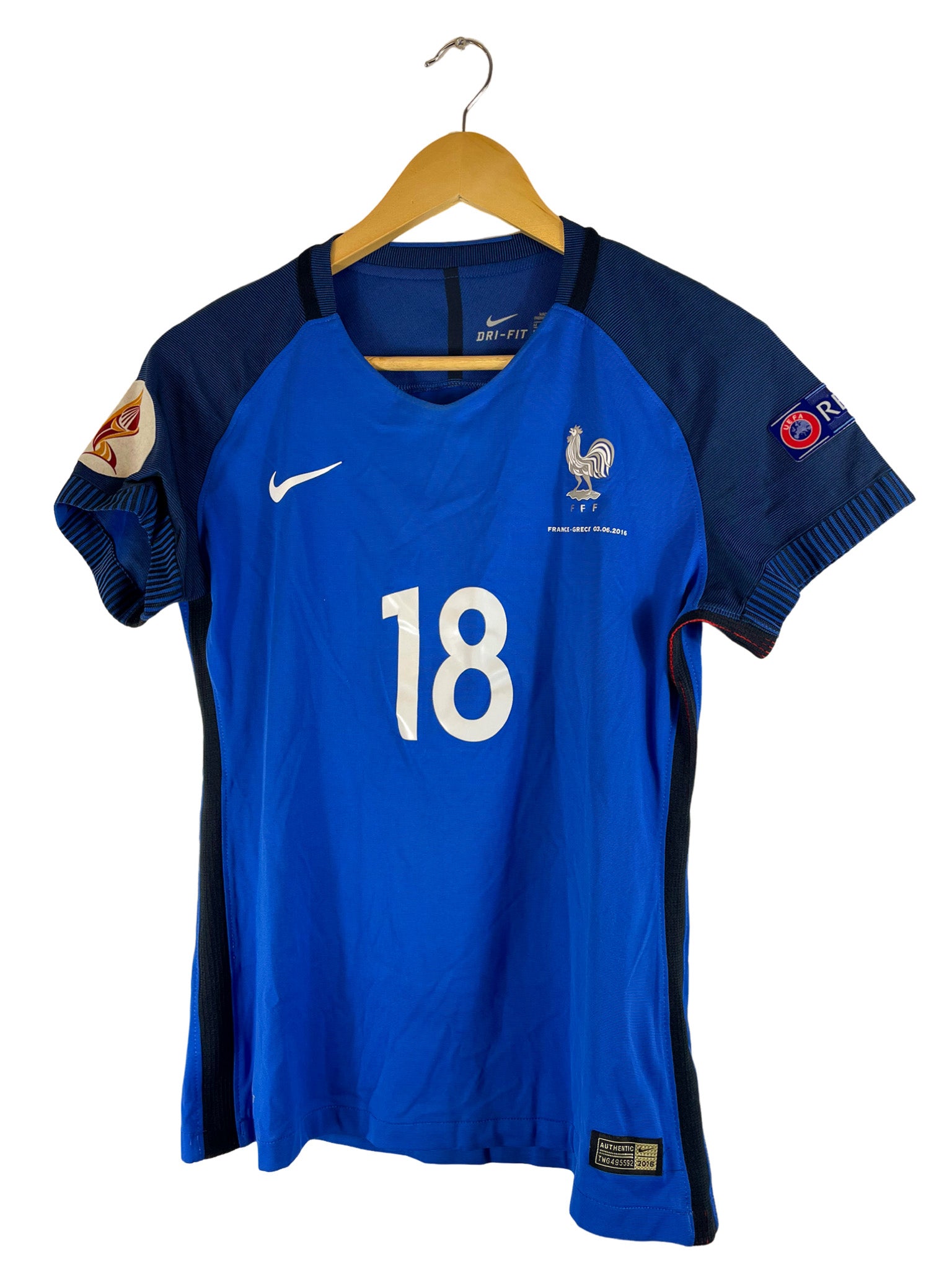Maillot + Short Équipe de France Féminine [#18 Marie-Laure Delie] Nike *Match issue* – M