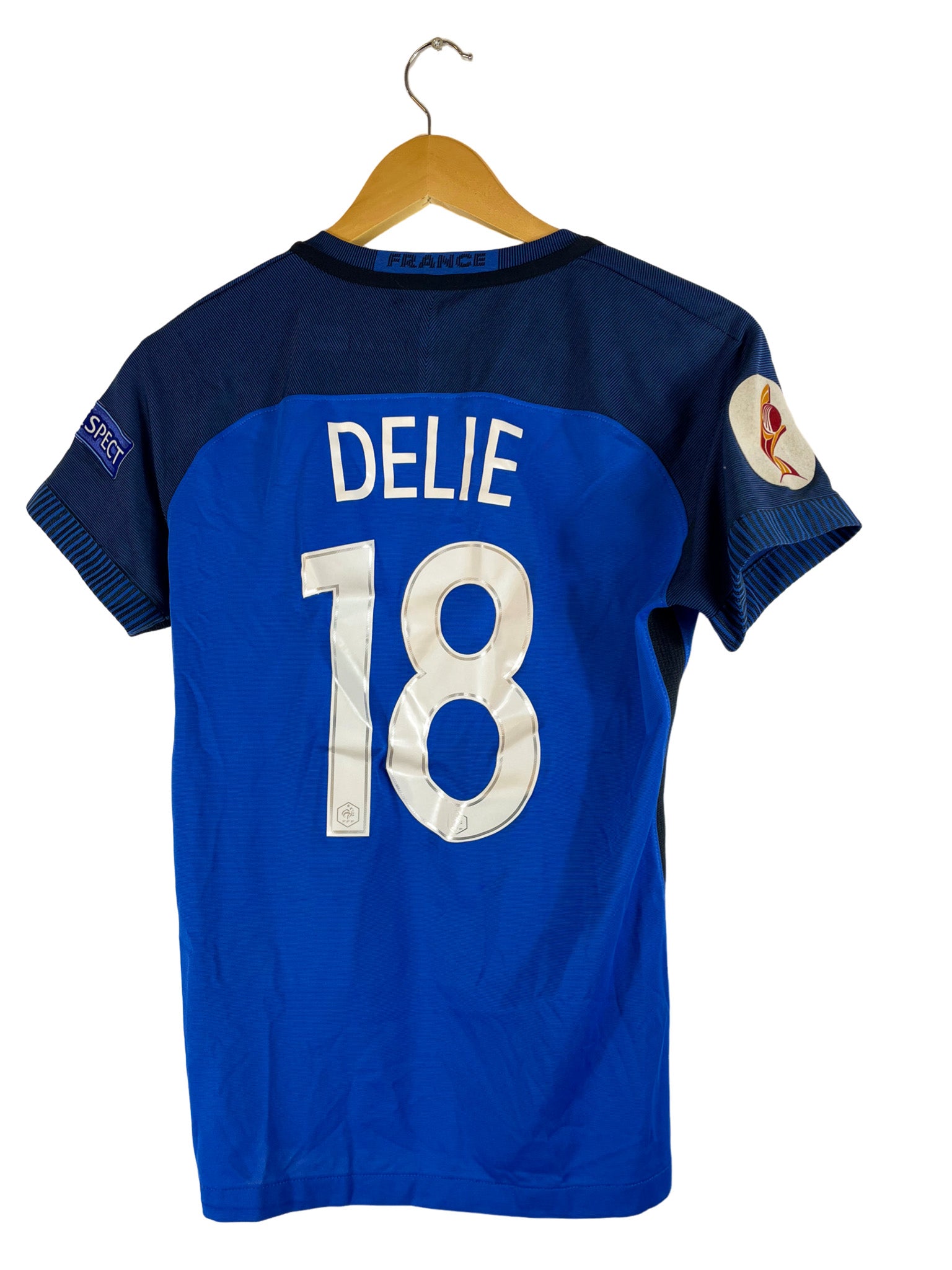 Maillot + Short Équipe de France Féminine [#18 Marie-Laure Delie] Nike *Match issue* – M