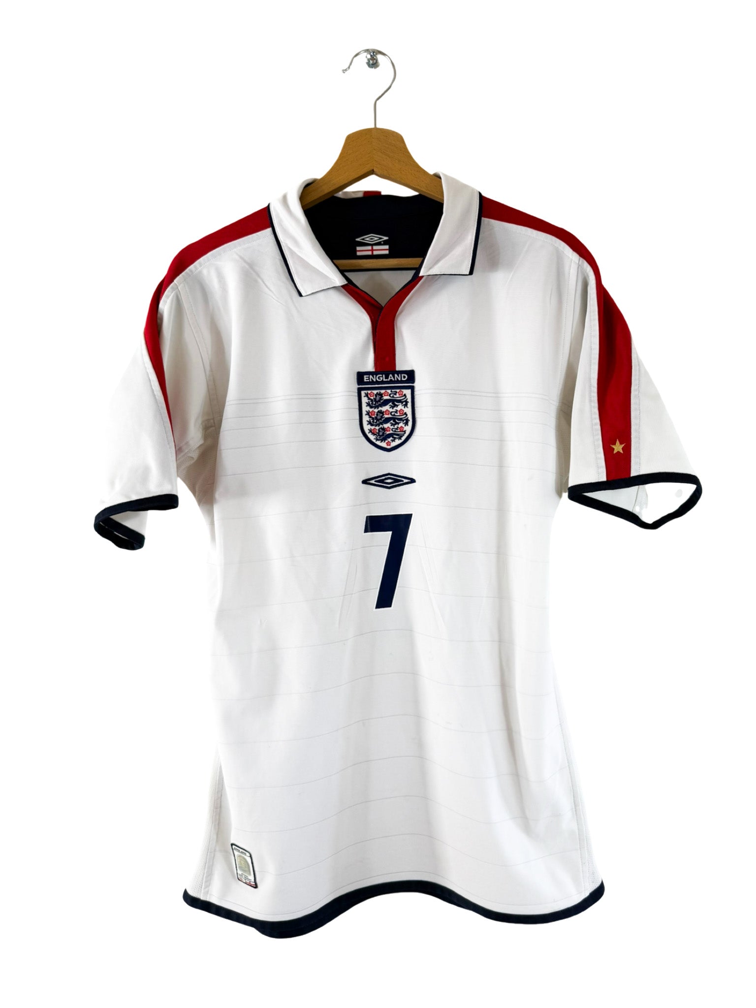 2004 - Maillot Angleterre domicile  [#7 Beckham] - S