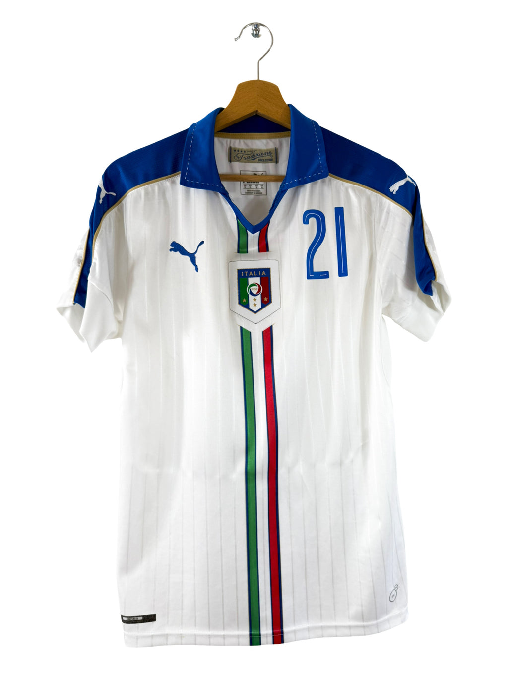 2016 – Maillot Italie extérieur [#21 Pirlo] - M