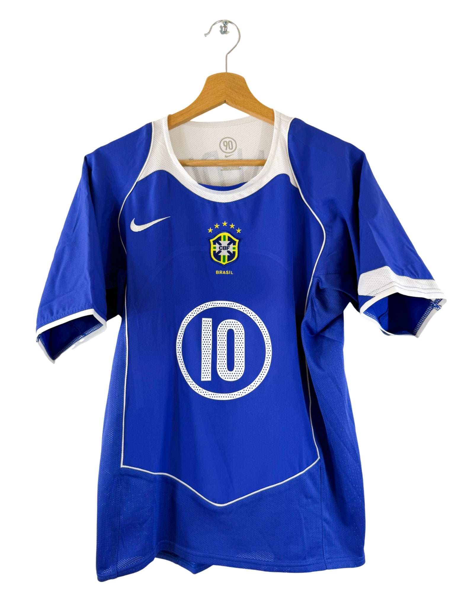 2004 - Maillot Brésil extérieur [#10 Ronaldinho] - S