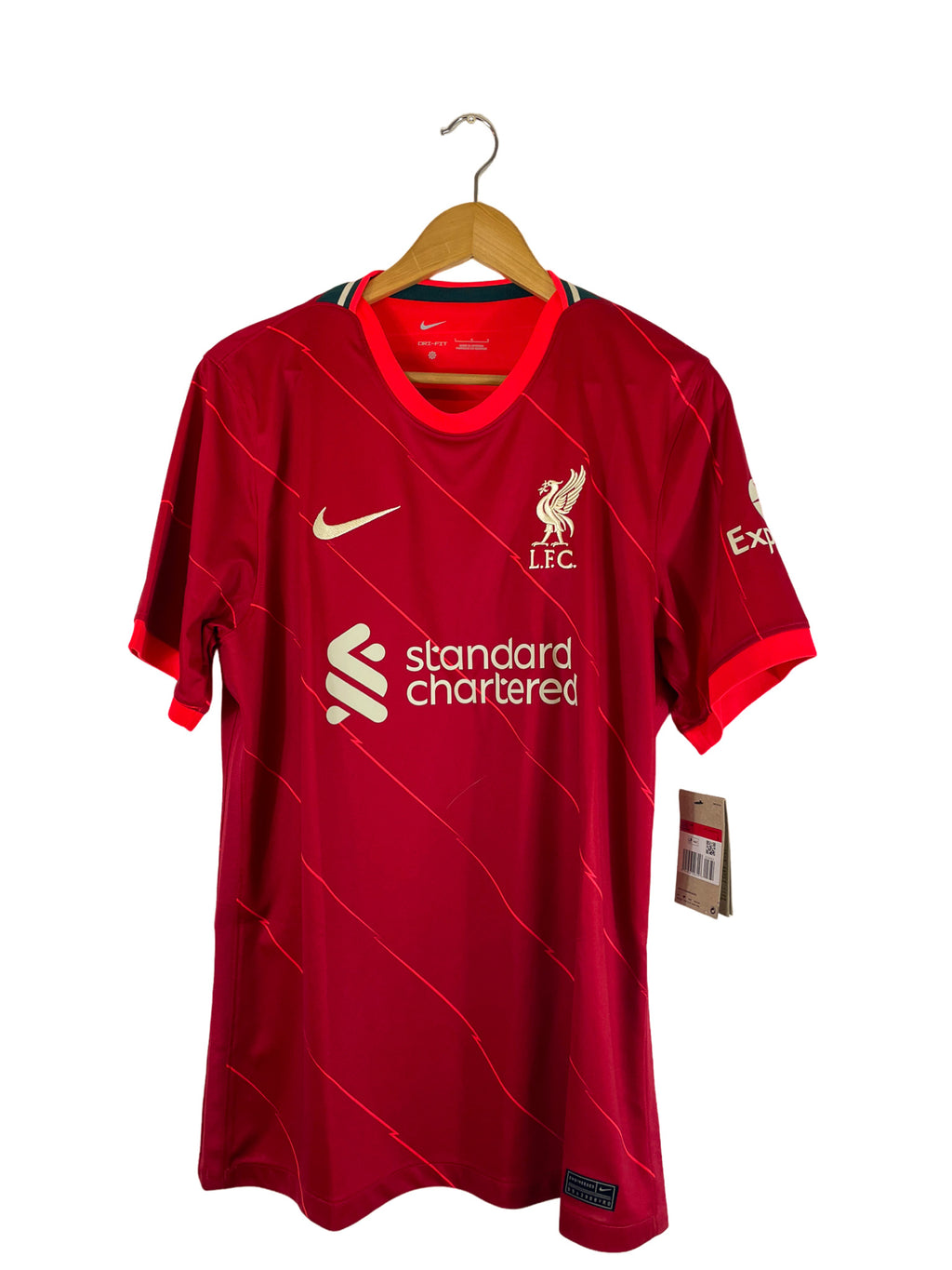 2021/2022 – Maillot Liverpool domicile [#4 Virgil van Dijk]*Neuf avec étiquette*- L
