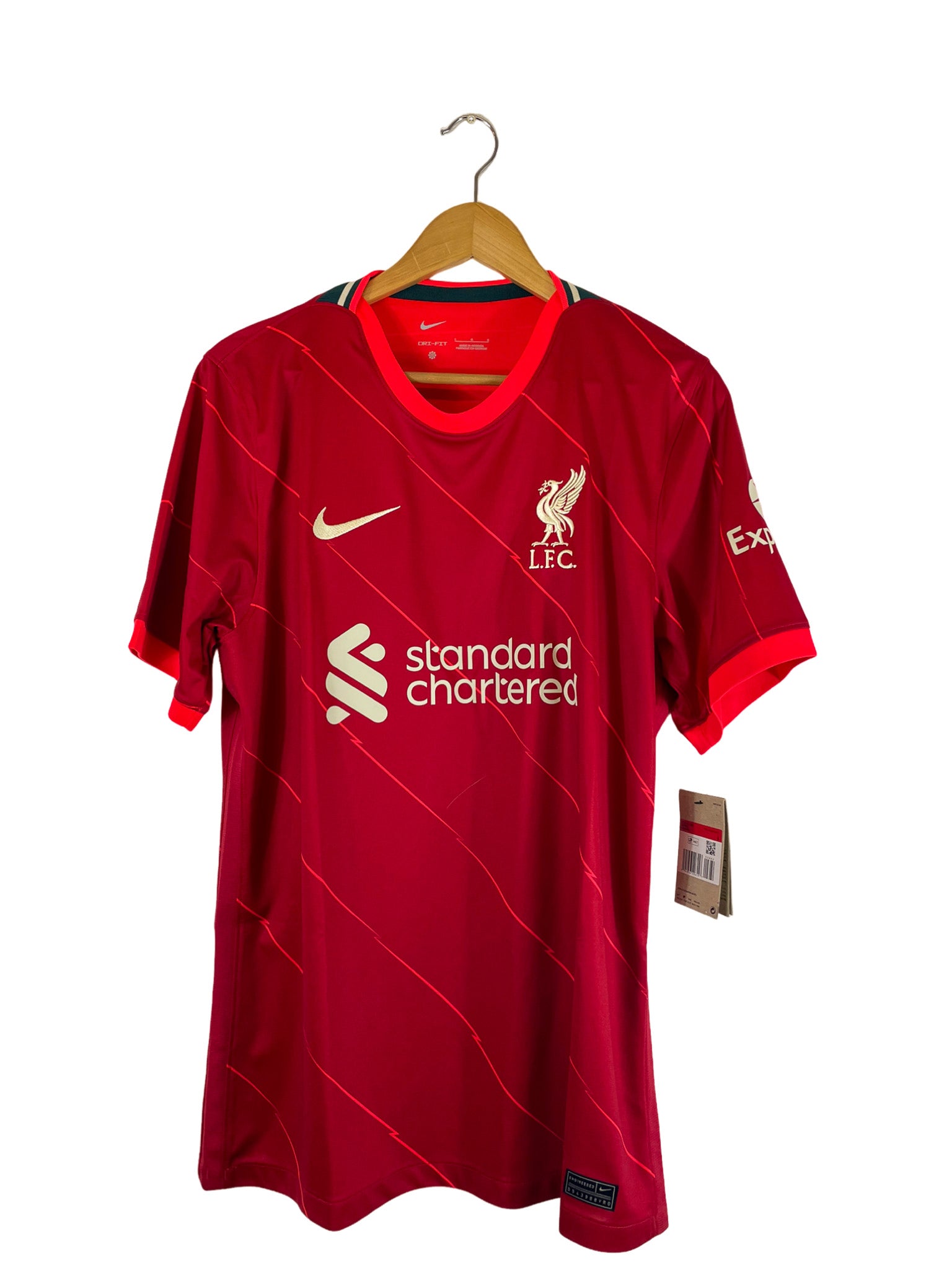 2021/2022 – Maillot Liverpool domicile [#4 Virgil van Dijk]*Neuf avec étiquette*- L