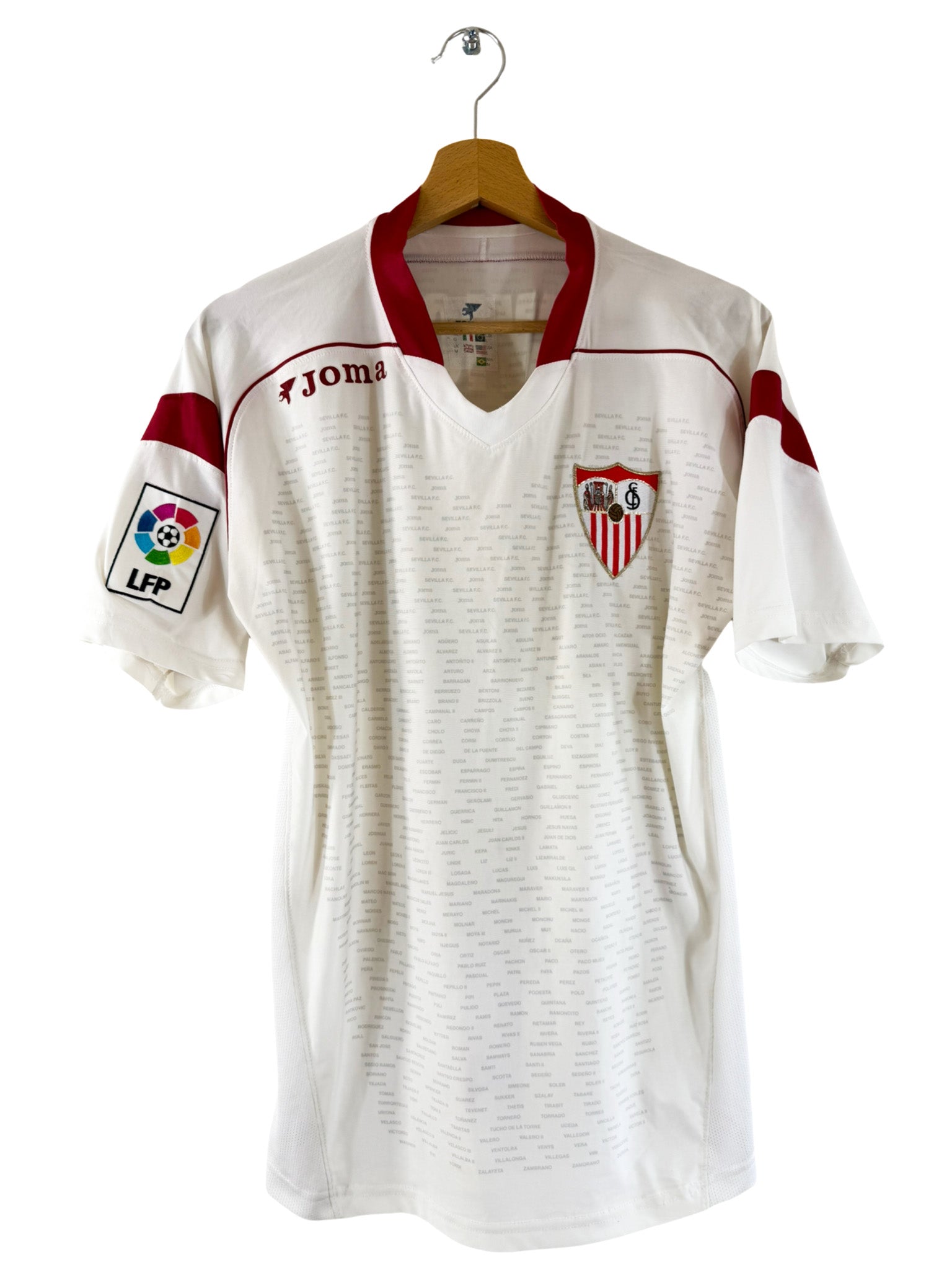 2005/2006 - Sevilla home shirt [#7 Saviola] - M – Vista football shop