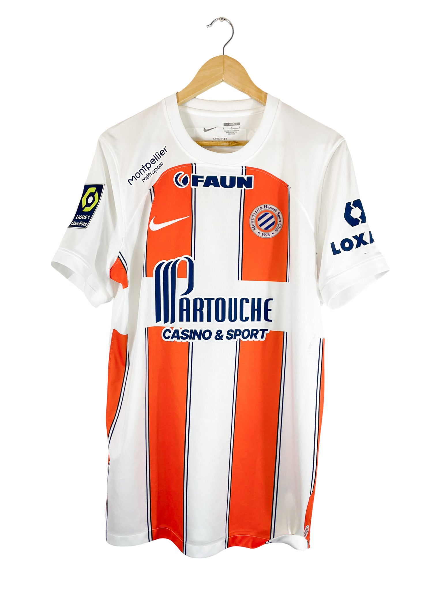 2023/2024 – Maillot Montpellier HSC extérieur [#22 Fayad] Nike - L