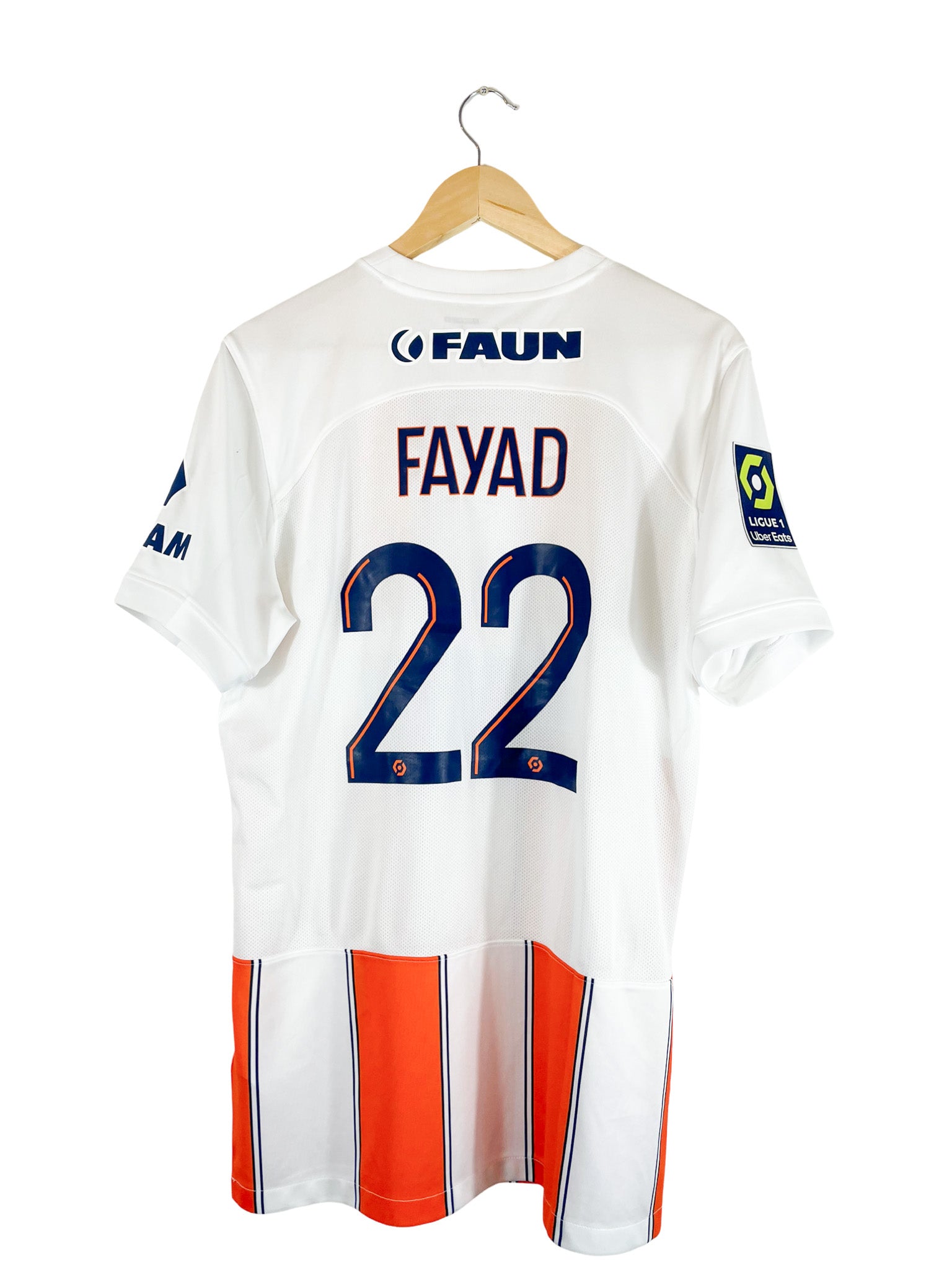 2023/2024 – Maillot Montpellier HSC extérieur [#22 Fayad] Nike - L