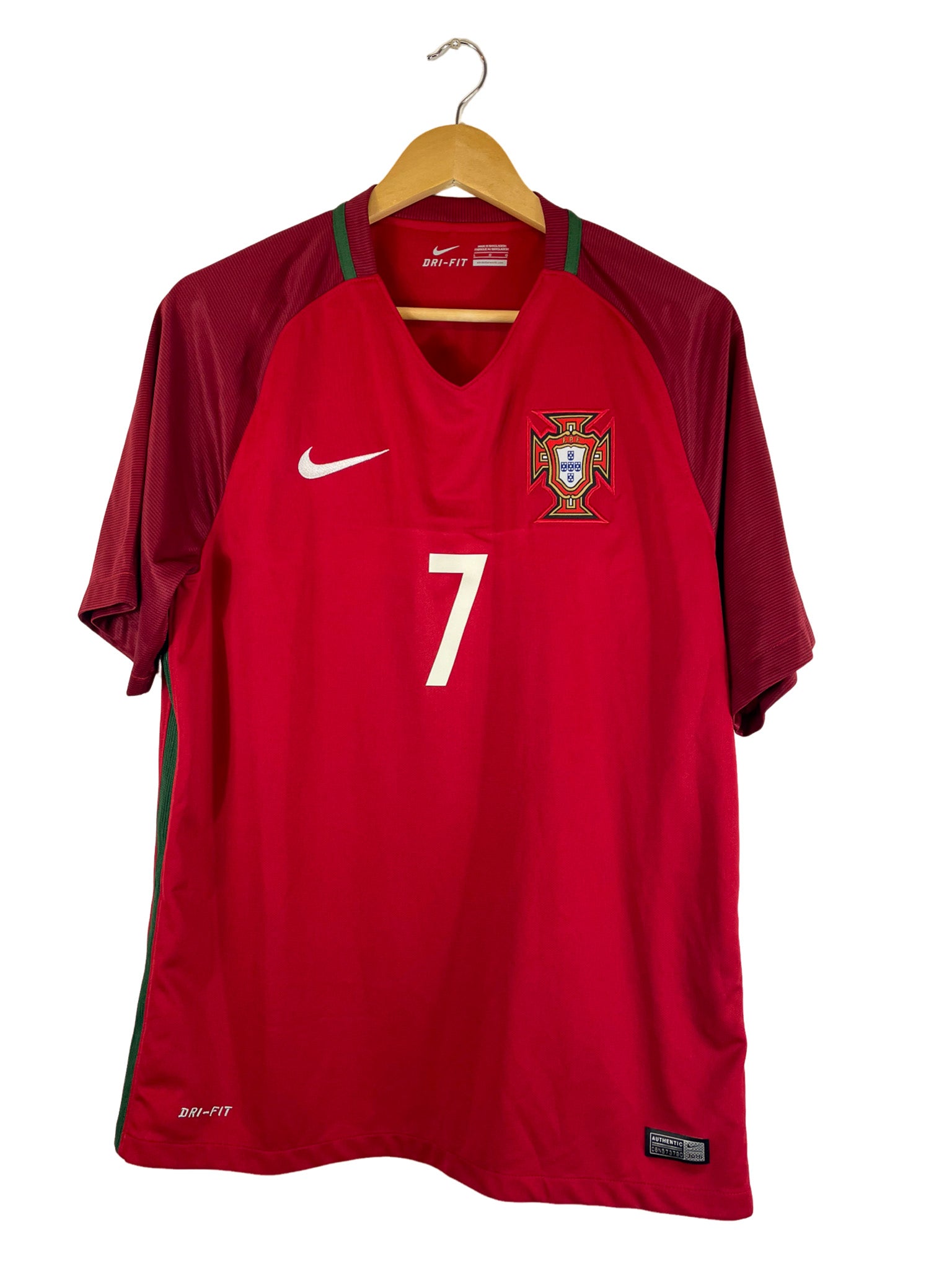 2016 - Maillot Portugal domicile [#7 Ronaldo] - L