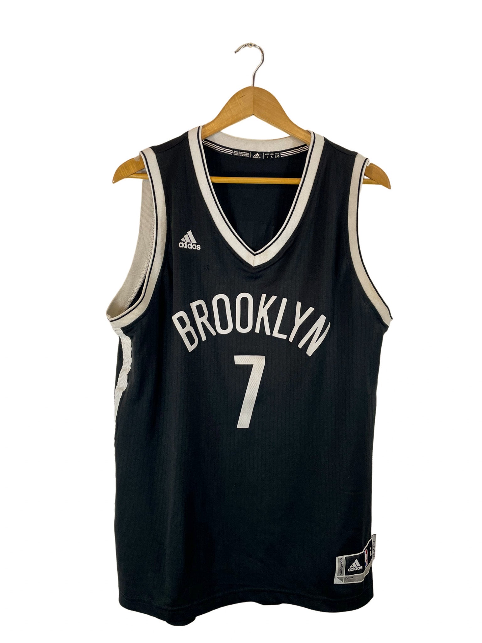 2014/2015 – Maillot Brooklyn Nets domicile [#7 Johnson] Adidas - L