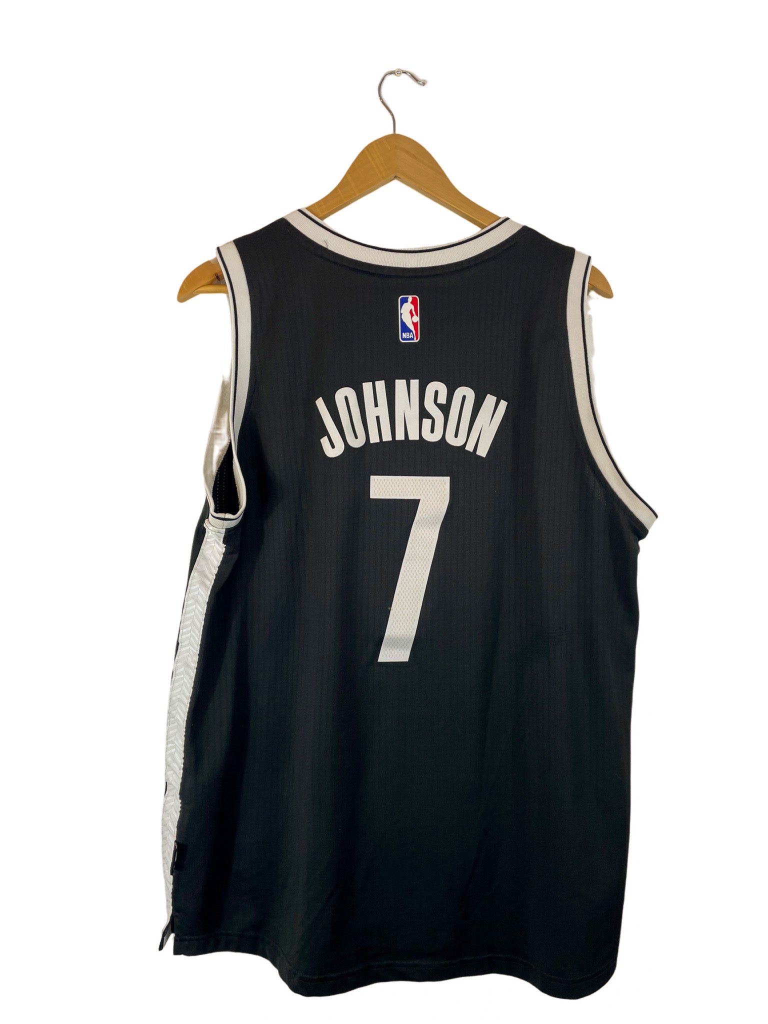 2014/2015 – Maillot Brooklyn Nets domicile [#7 Johnson] Adidas - L