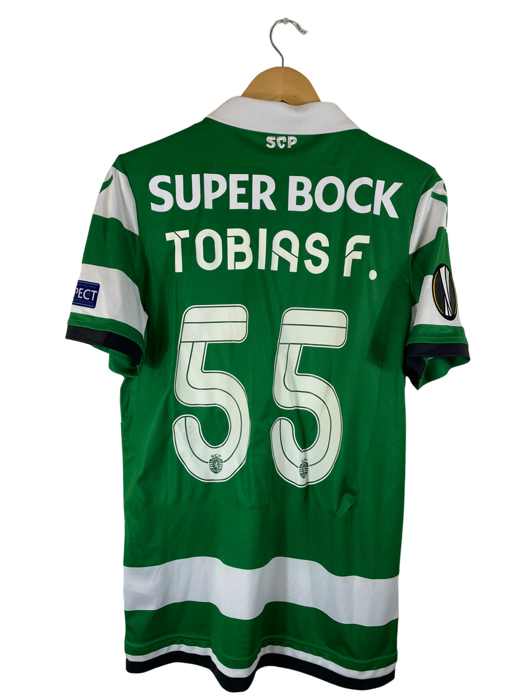 2018/2019 – Maillot Sporting Portugal domicile [#55 Tobias F.] - M