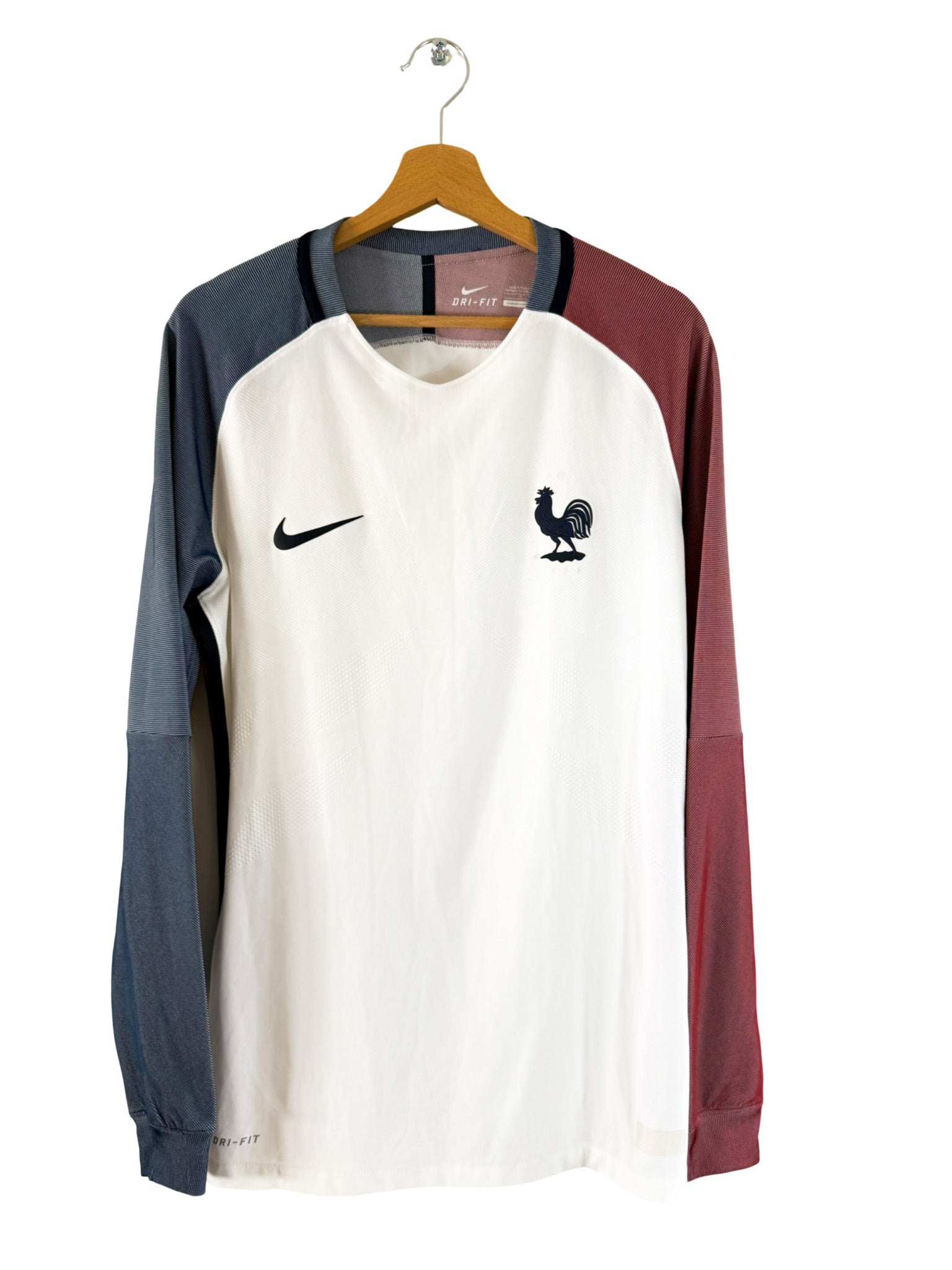 2016 France Away Jersey *Long Sleeves* *Pro Stock* - L