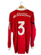 2000/2001 – Maillot AS Béziers Hérault [#3 Banquet] sport Porté - XL