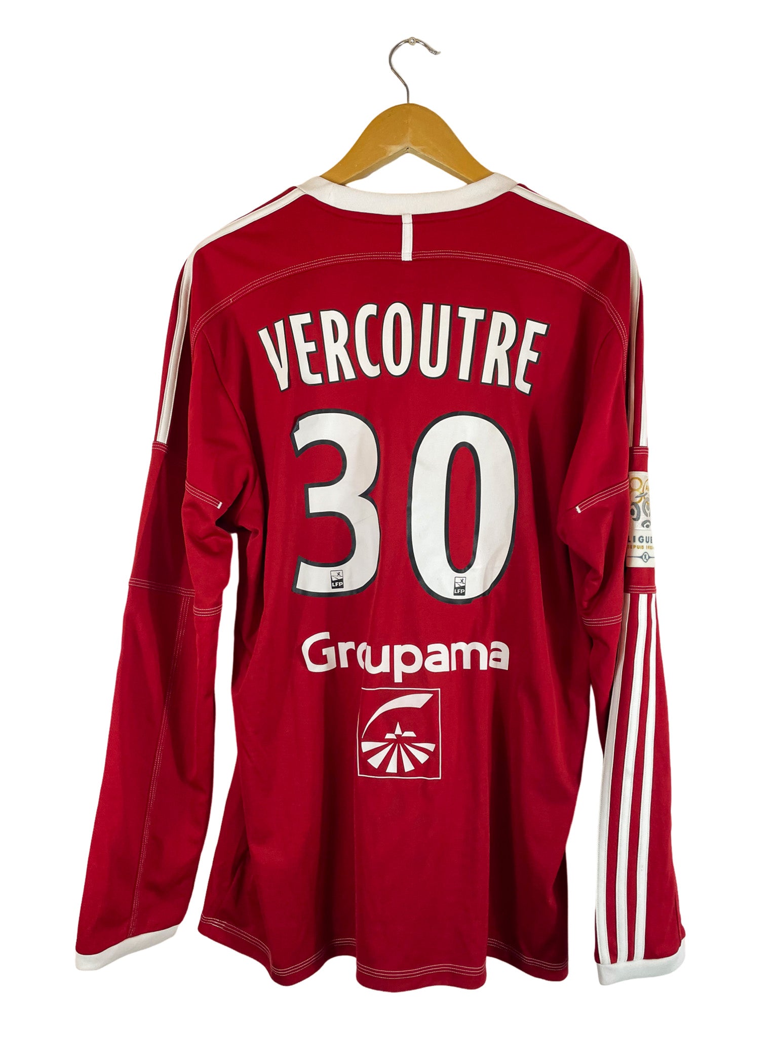 2012/2013 – Maillot Olympique Lyonnais third [#30 Vercoutre] Adidas *match issue* - Taille XL