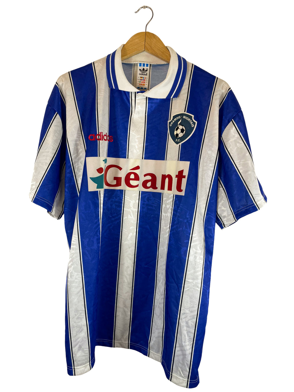 1997/1998 – Maillot Chamois Niortais domicile Duarig - XL