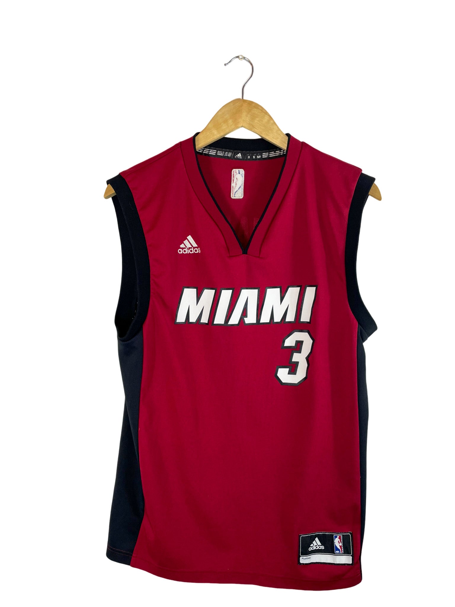 2015/2017 – Maillot Miami Heat domicile [#3 Wade] Adidas – S