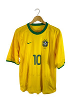 2006 - Camiseta local de Brasil [#10 Ronaldinho] Nike - Talla L