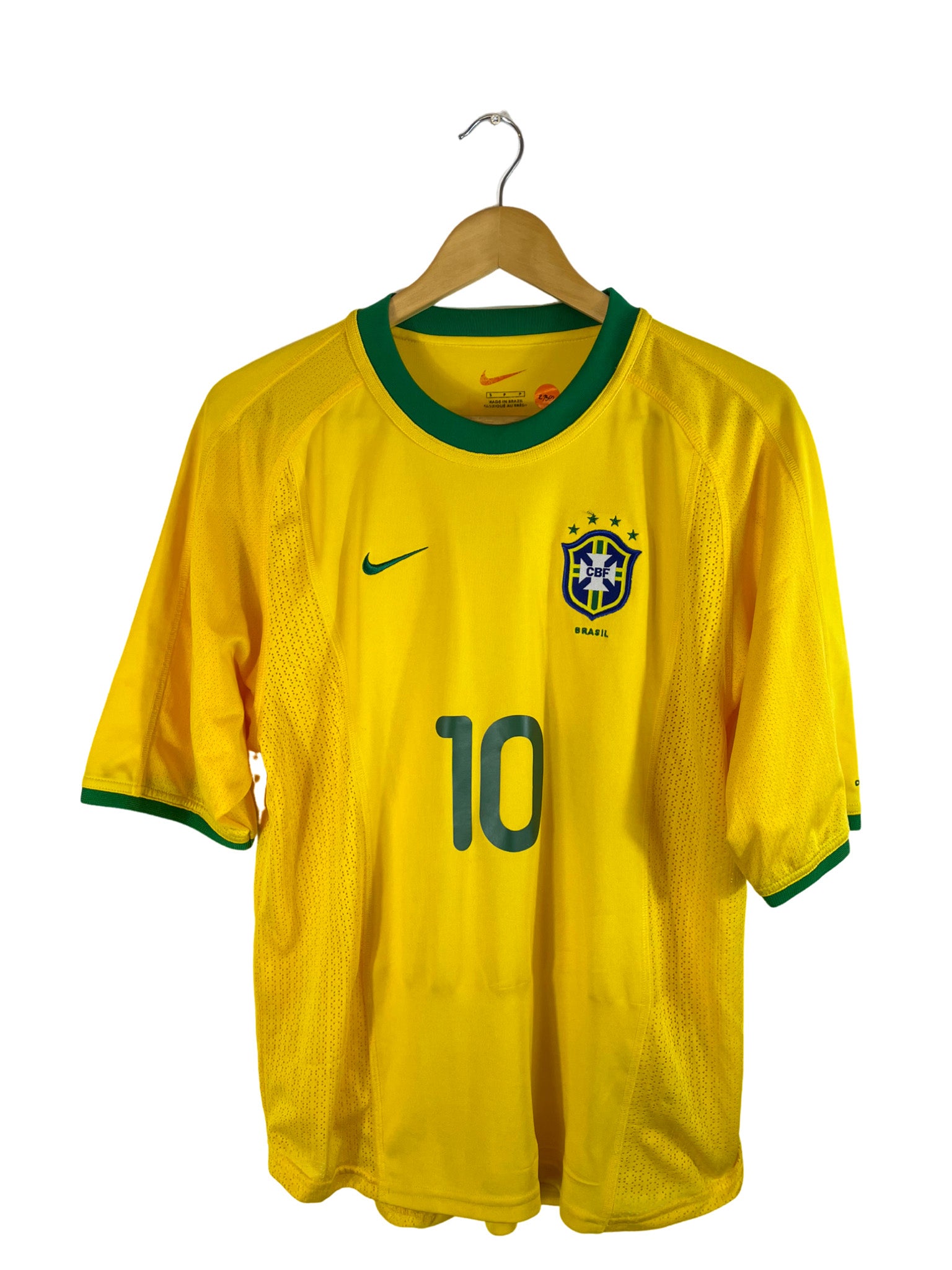 2000 – Maillot Brésil domicile [#10 Rivaldo] – S