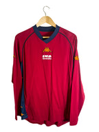 2000/2001 – Maillot AS Roma entraînement manches longues pierre