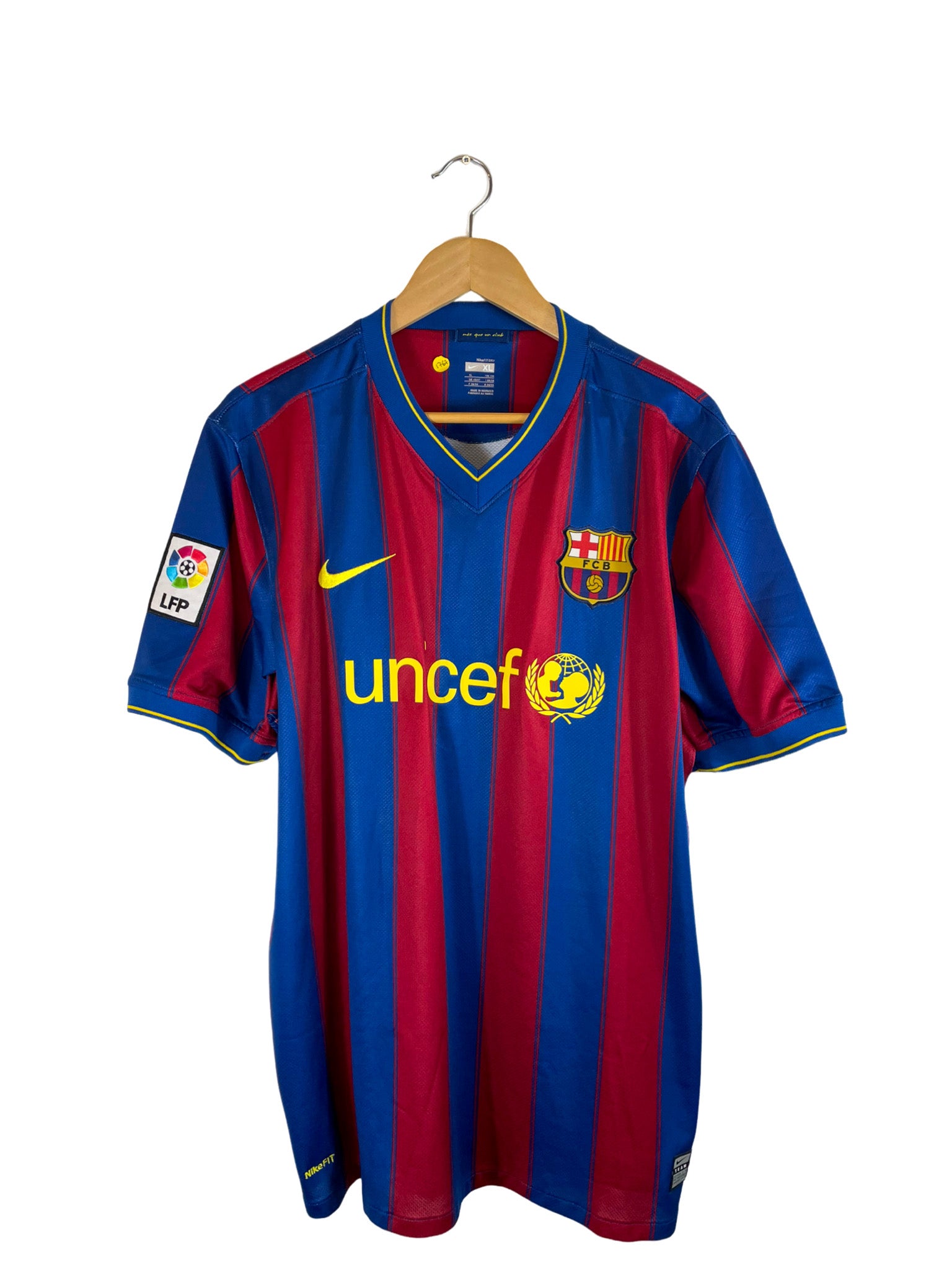 2009/2010 – Maillot FC Barcelone domicile [#6 Xavi] – XL