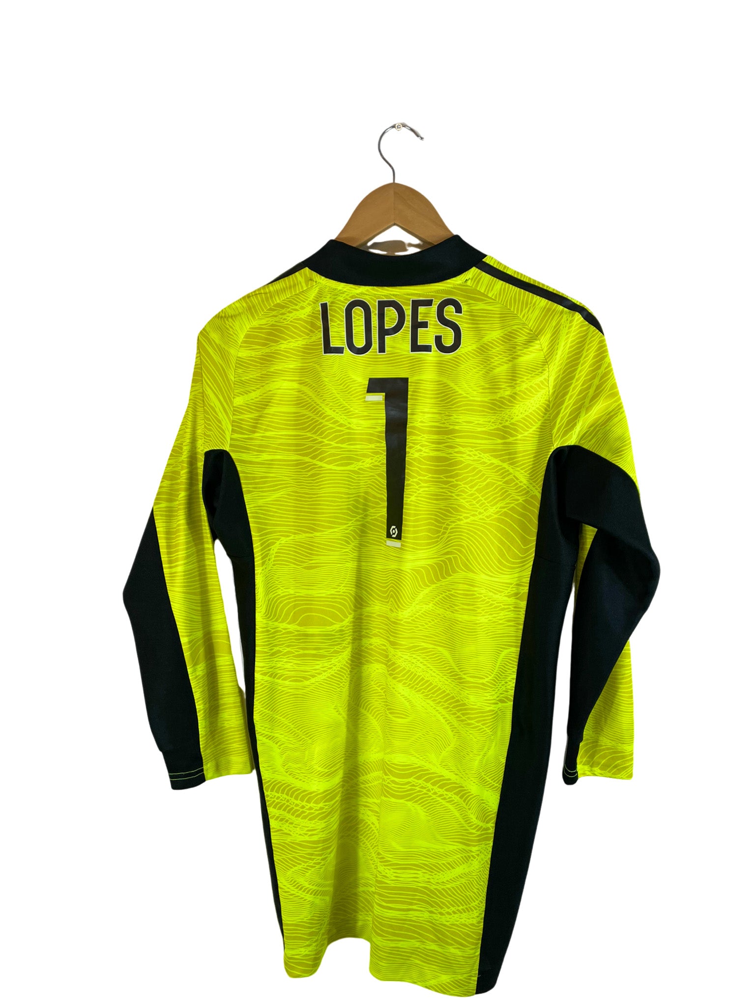 2021/2022 – Maillot Olympique Lyonnais gardien [#1 Lopes] Adidas – S