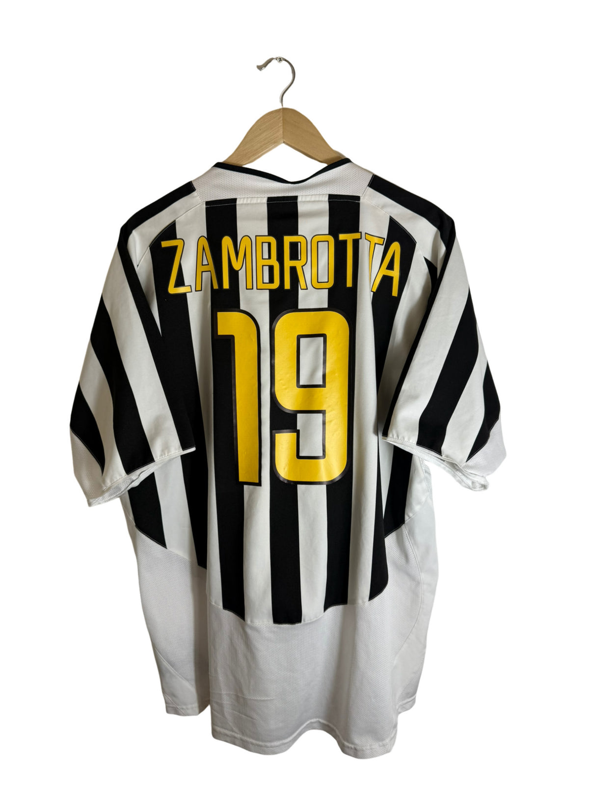 2003/2004 – Maillot Juventus domicile [#19 ZAMBROTTA] – XL