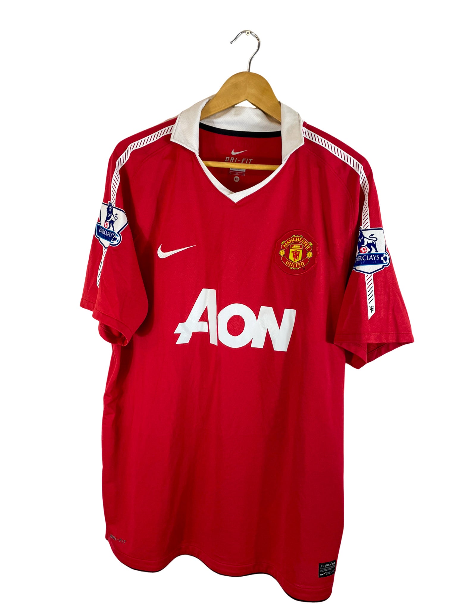 2010/2011 – Maillot Manchester United domicile [#17 Nani] Nike – XL