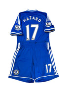 2013/2014 - Chelsea home shirt and shorts [#17 Hazard] - S
