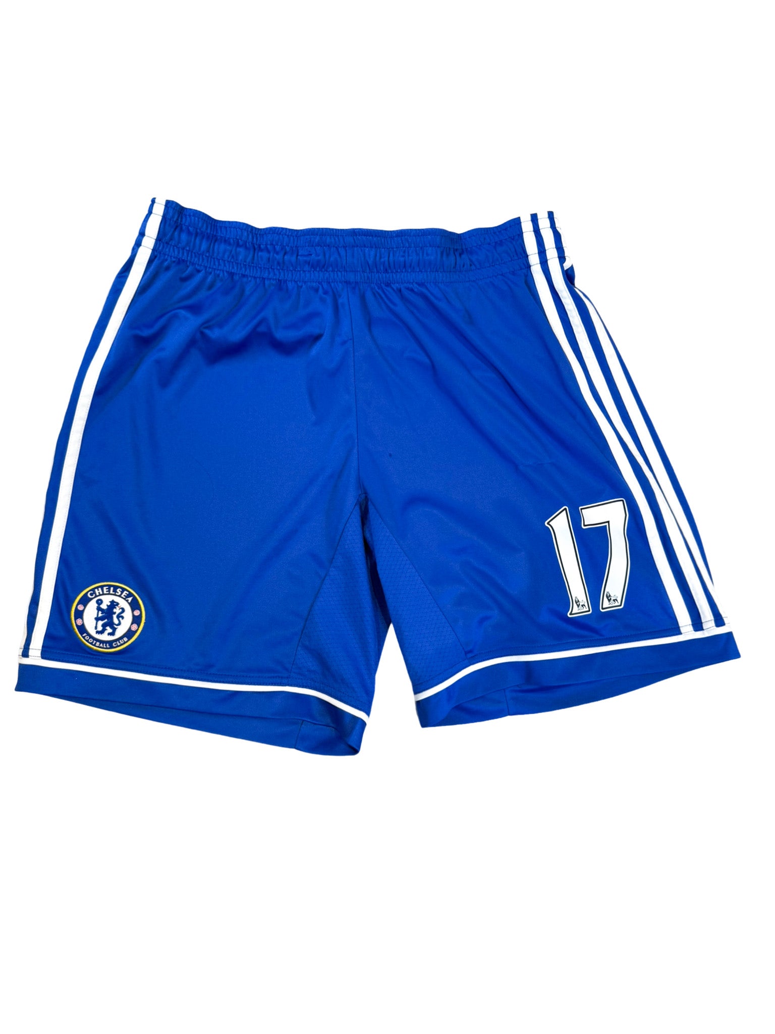 2013/2014 - Camiseta y pantalón corto local del Chelsea [#17 Hazard] Adidas - Talla S