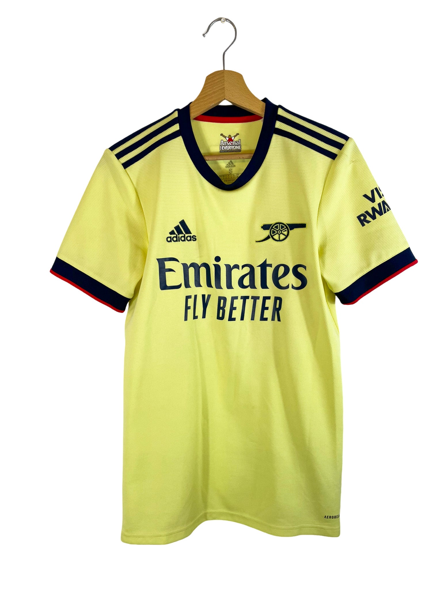2021/2022 – Maillot Arsenal extérieur [#9 Lacazette] Adidas – S