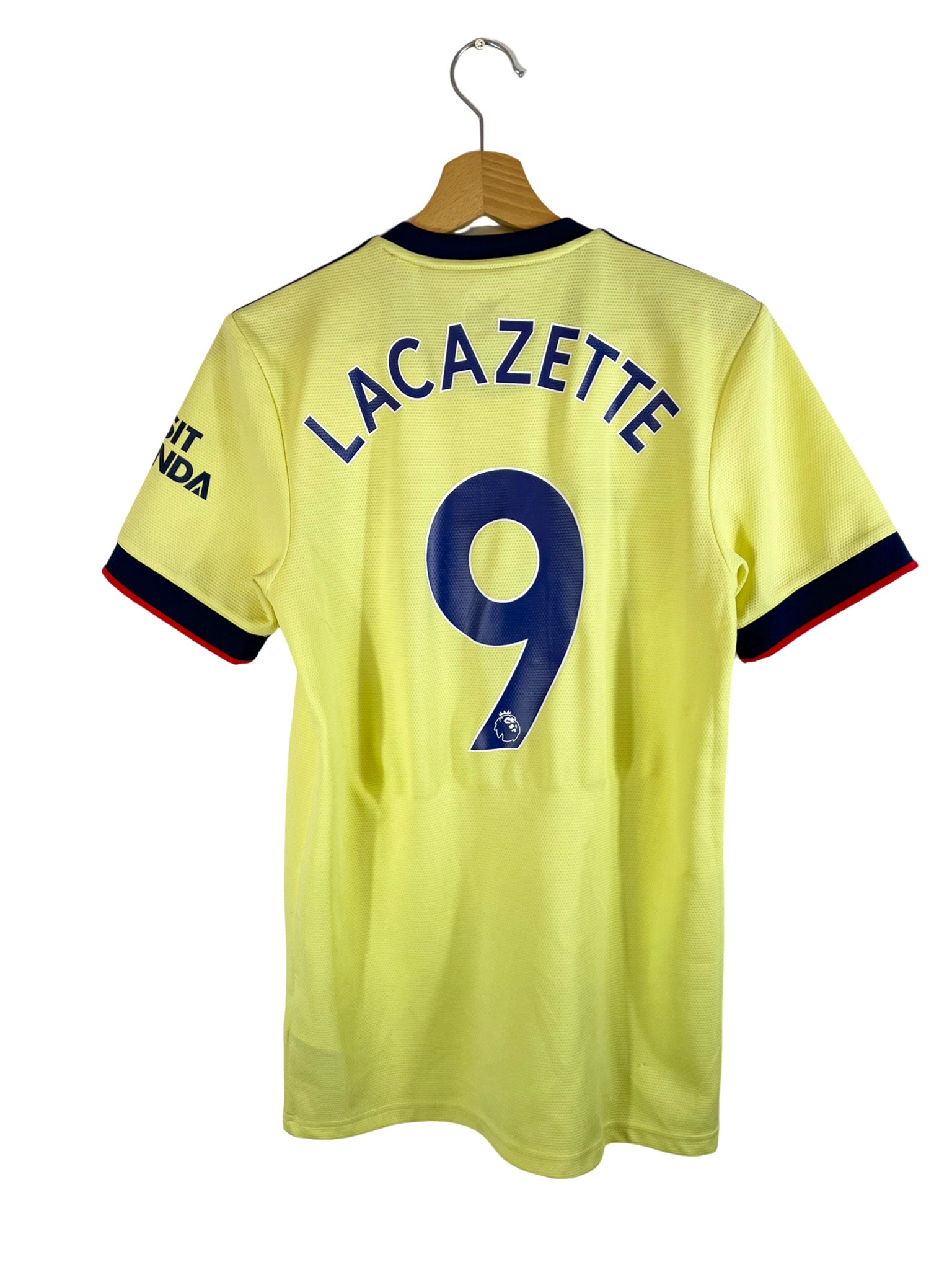 2021/2022 – Maillot Arsenal extérieur [#9 Lacazette] Adidas – S