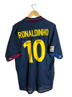 2002/2003 – Maillot FC Barcelone extérieur [#10 RONALDINHO] – XL