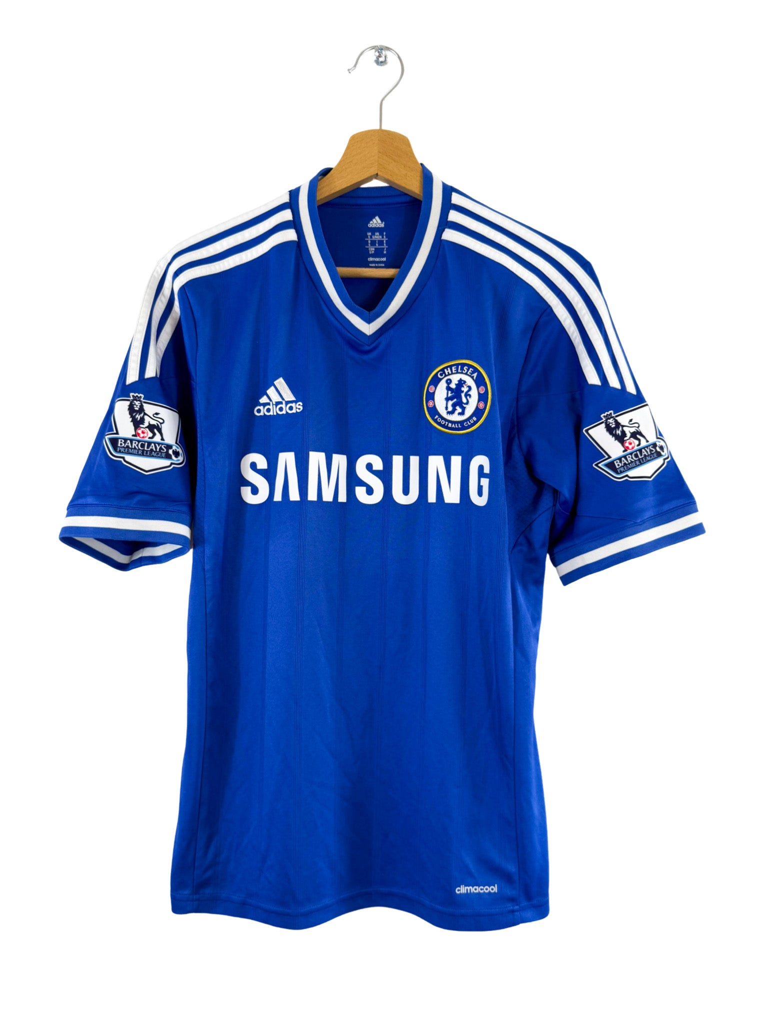 2013/2014 - Chelsea home shirt and shorts [#17 Hazard] - S – Vista