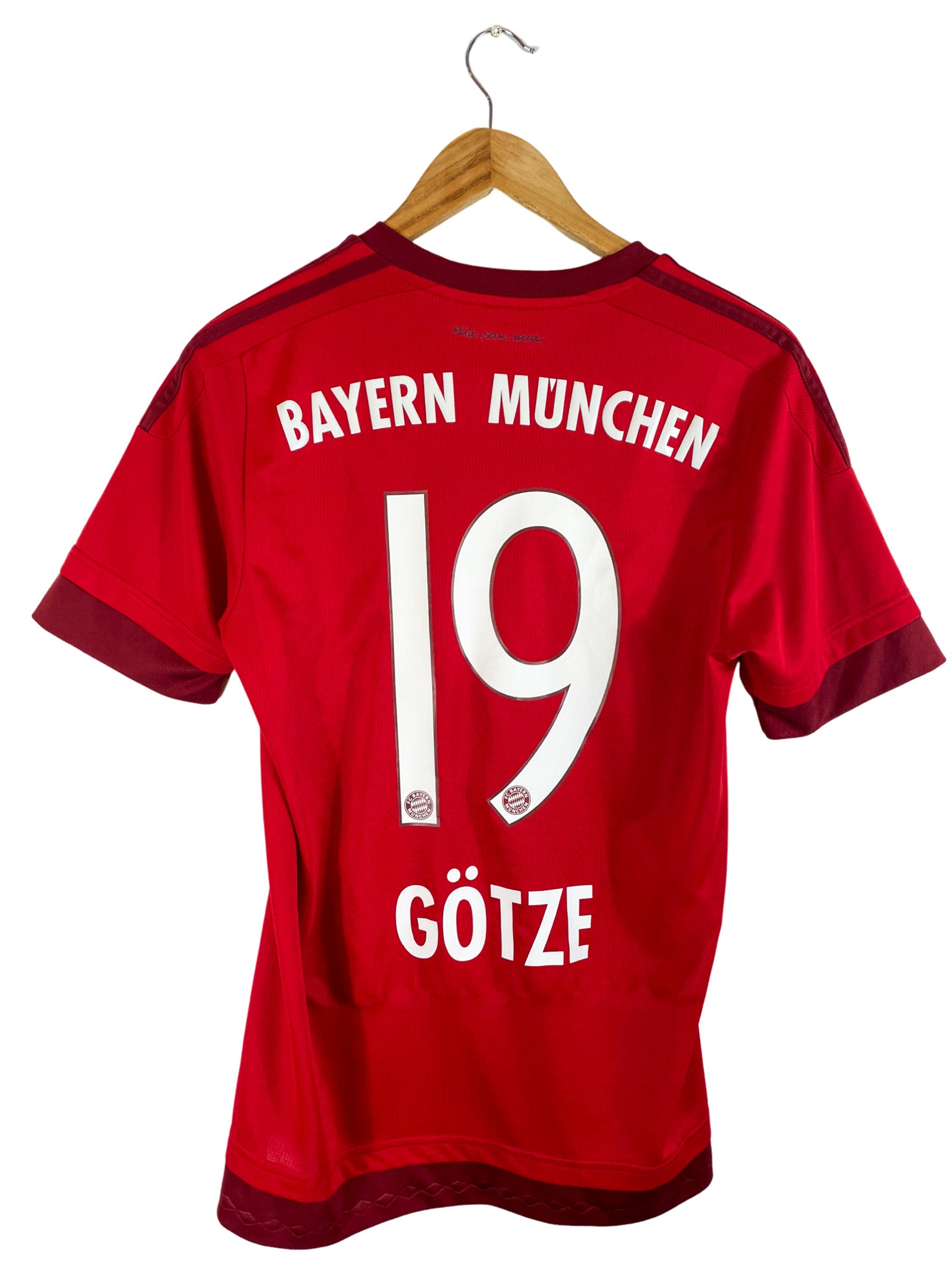 2015/2016 – Maillot Bayern Munich domicile [#19 Götze] Adidas – S