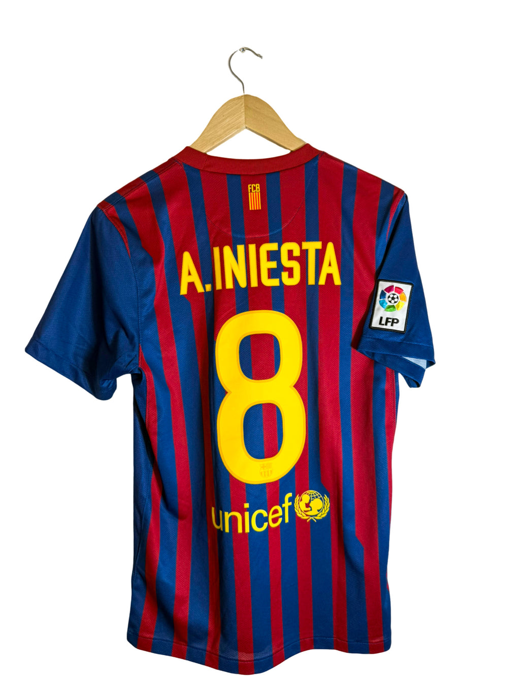 2011/2012 – Maillot FC Barcelone domicile [#8 A. INIESTA] – S