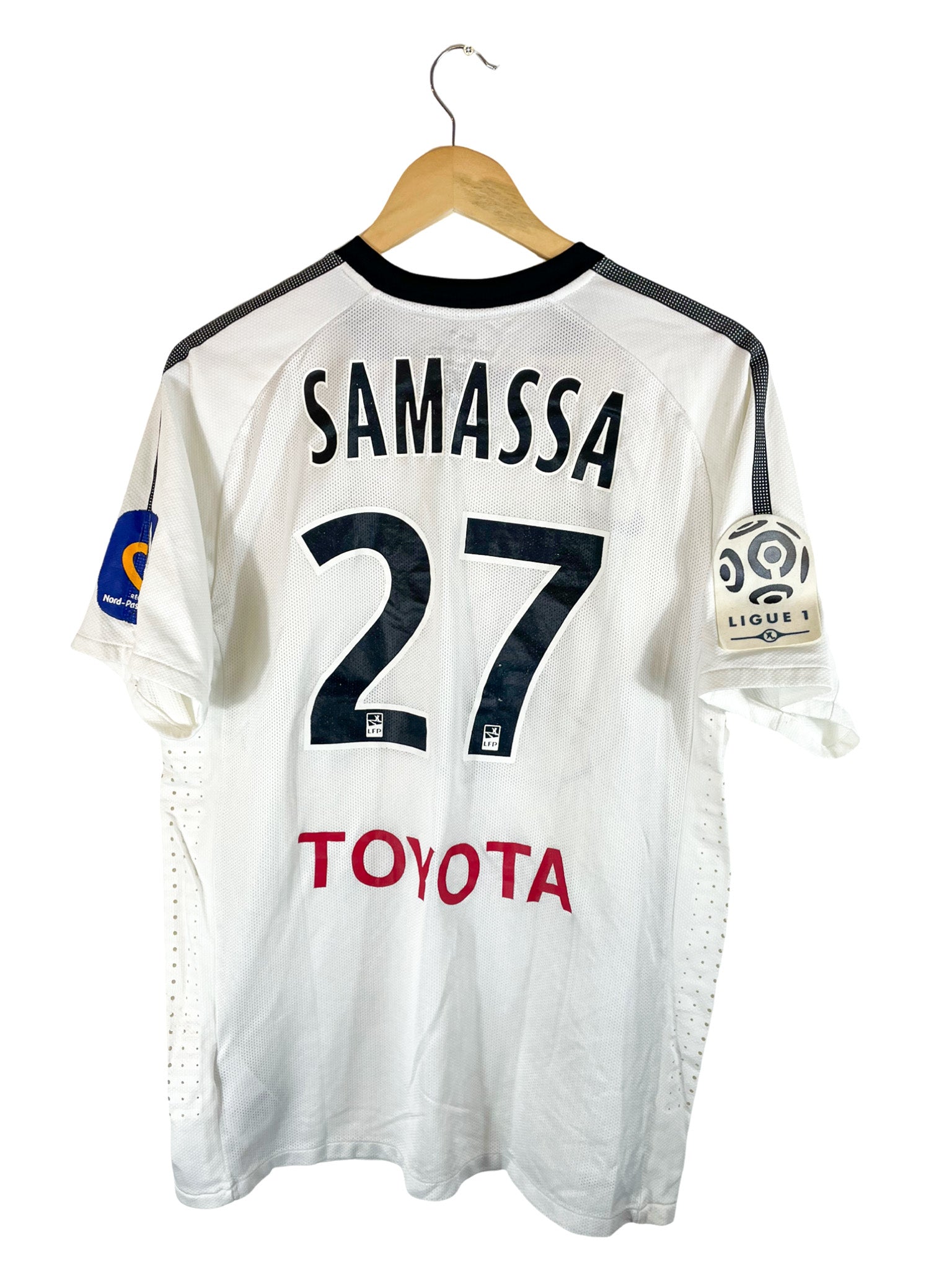 2008/2009 - Maillot RC Lens extérieur [#7 Boukari] *Match Issue* Nike – L