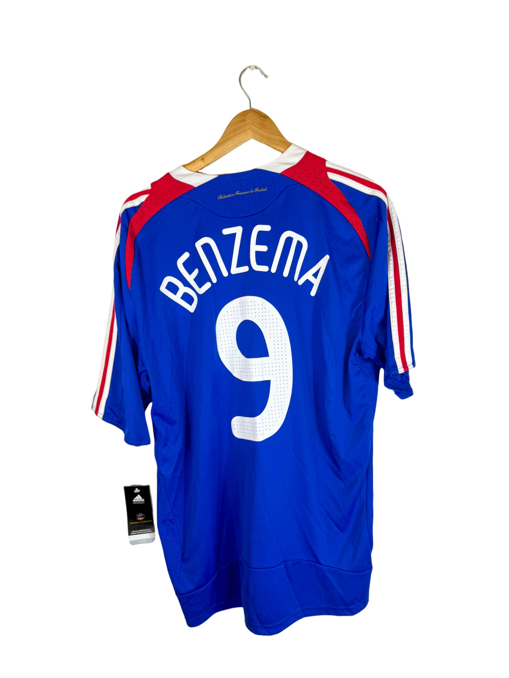 2008 – Maillot Équipe de France domicile [#9 Benzema] - XL