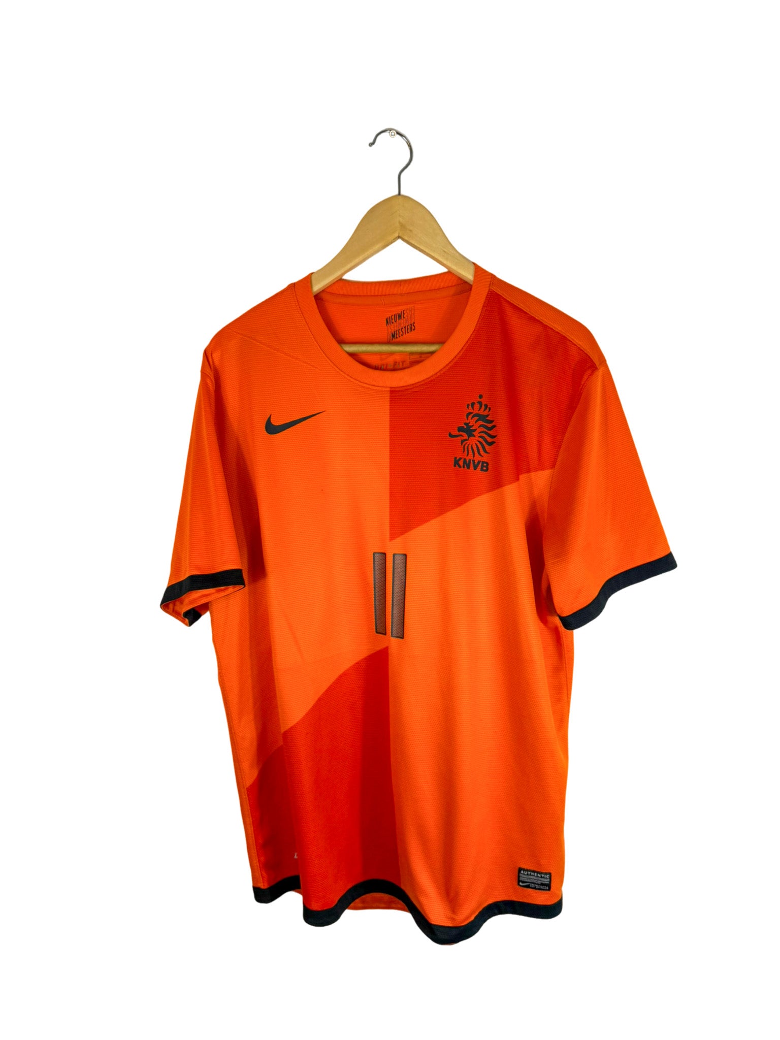 2012 - Netherlands Home Shirt [#11 Robben] Nike - M – Vista