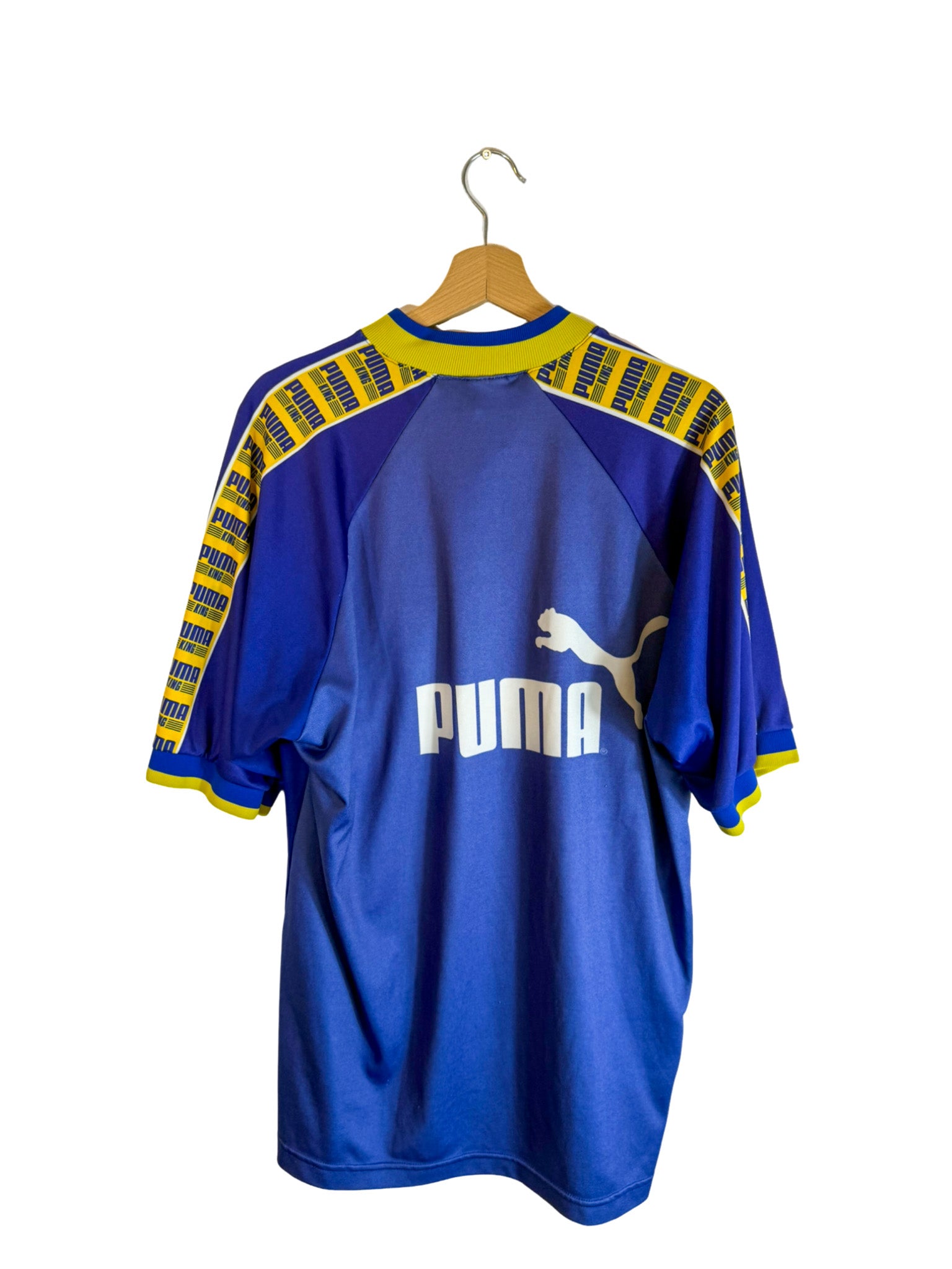 1995/1996 - Parma Away Shirt [#10 Zola] Puma - L – Vista football shop