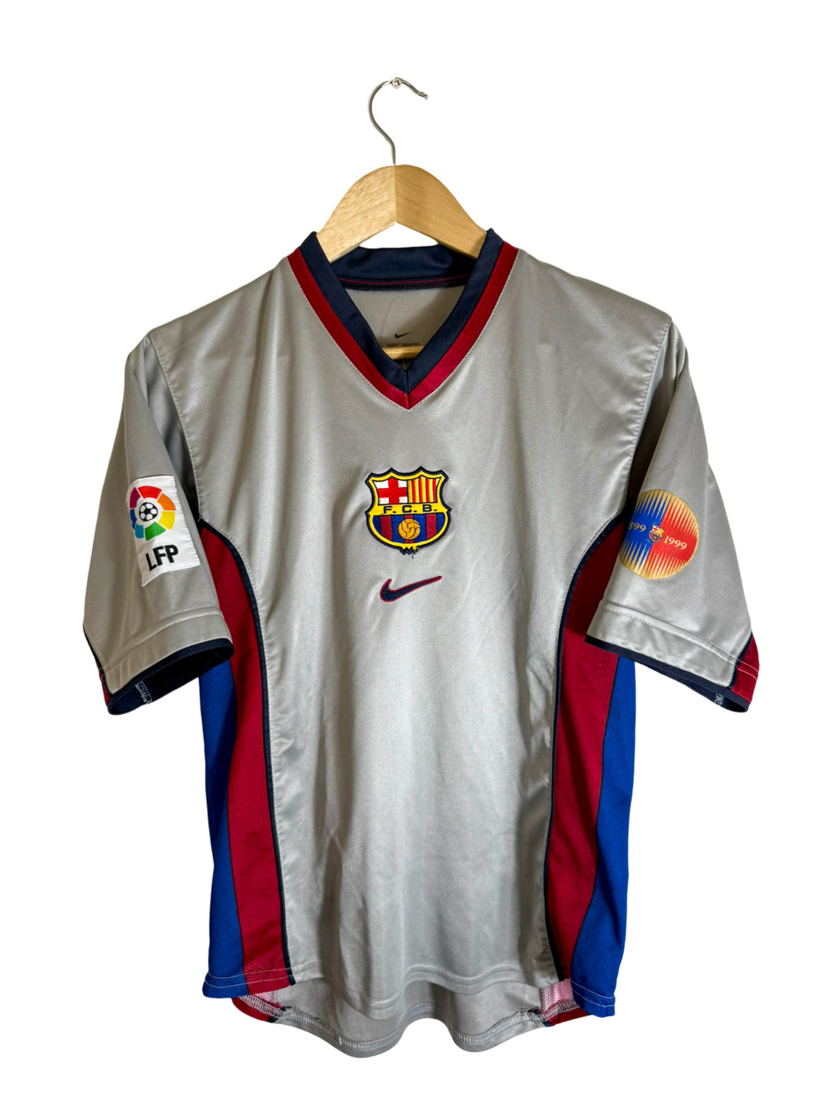 1998/1999 – Maillot FC Barcelone extérieur [#10 RIVALDO] – S
