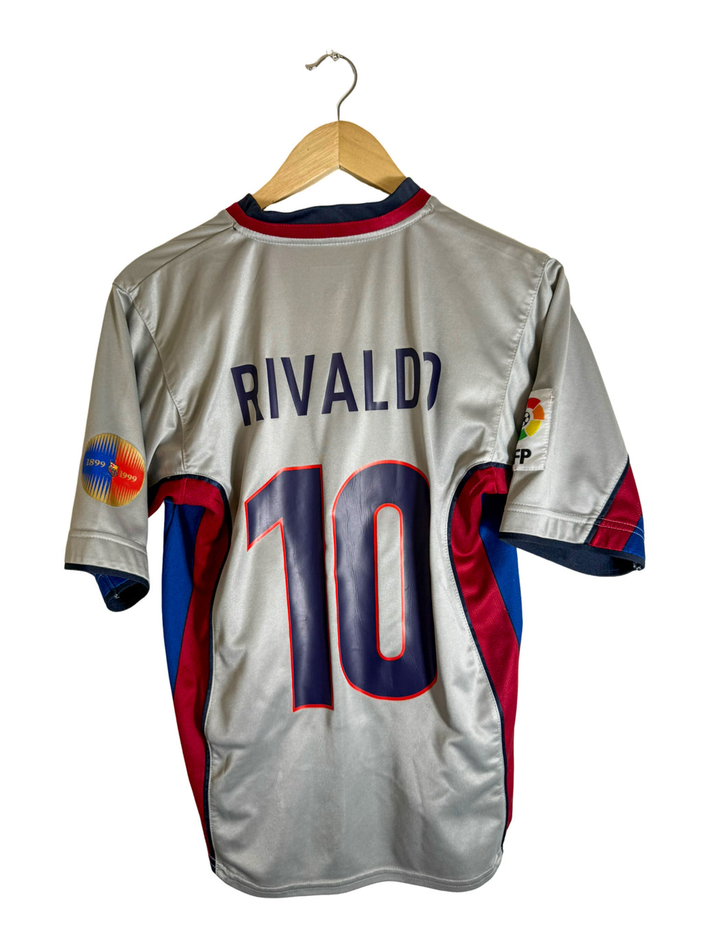 1998/1999 – Maillot FC Barcelone extérieur [#10 RIVALDO] – S
