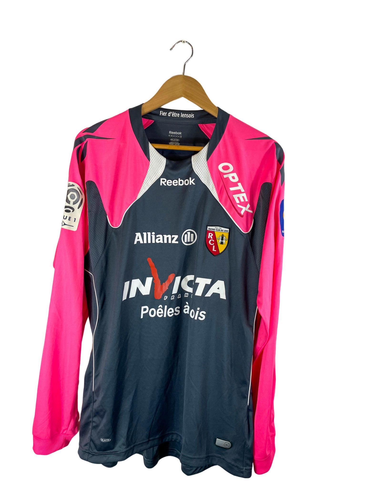 2010/2011 – Maillot RC Lens domicile [#5 Yahia] *Match Issue* Reebok – XL