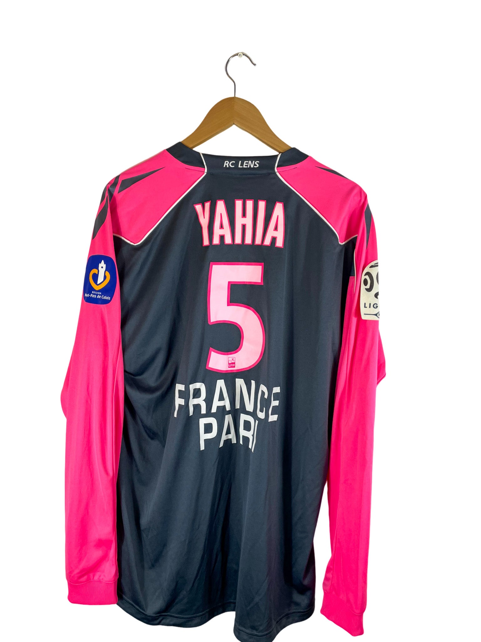 2010/2011 – Maillot RC Lens domicile [#5 Yahia] *Match Issue* Reebok – XL